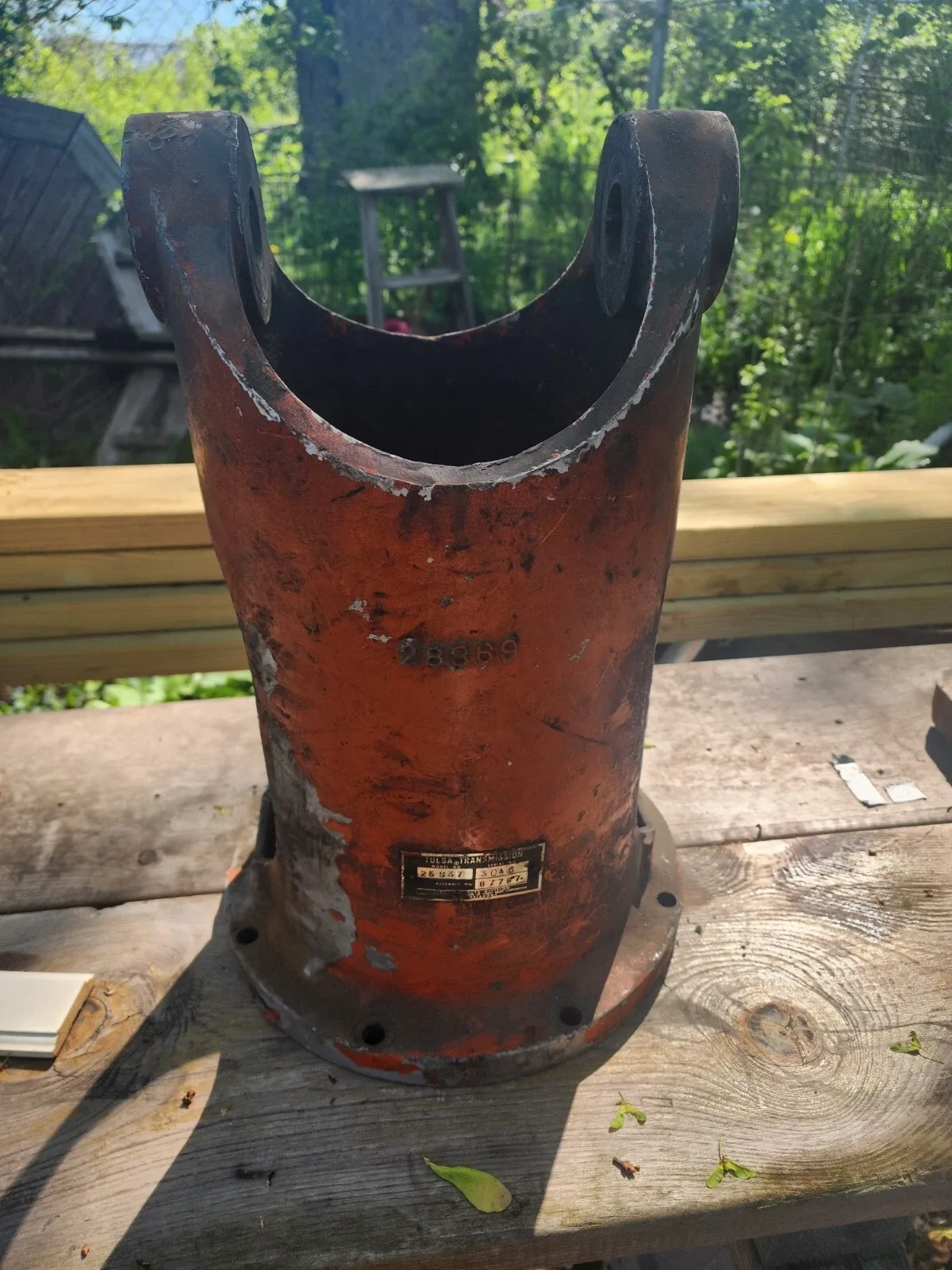 Tusla Transmission Housing. Aluminum