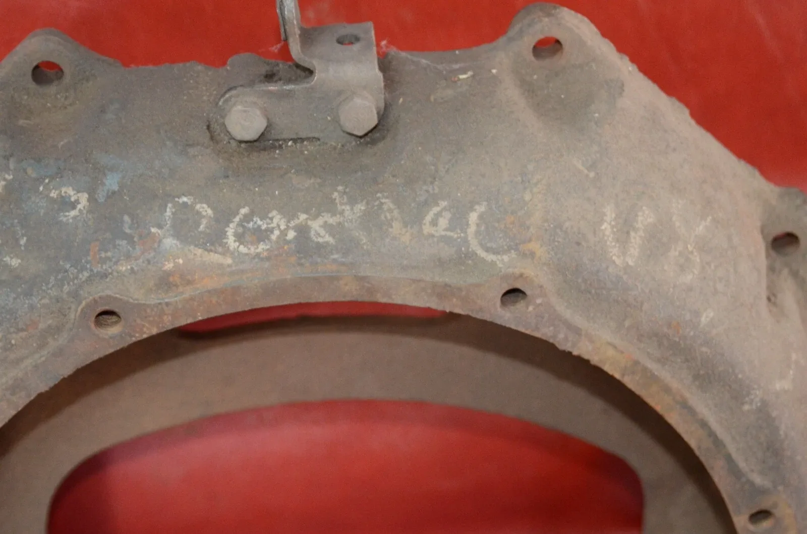 1957 Pontiac Bell Housing Adapter Plate Ring 524082 Hydramatic 347 370 V8 Engine image 2