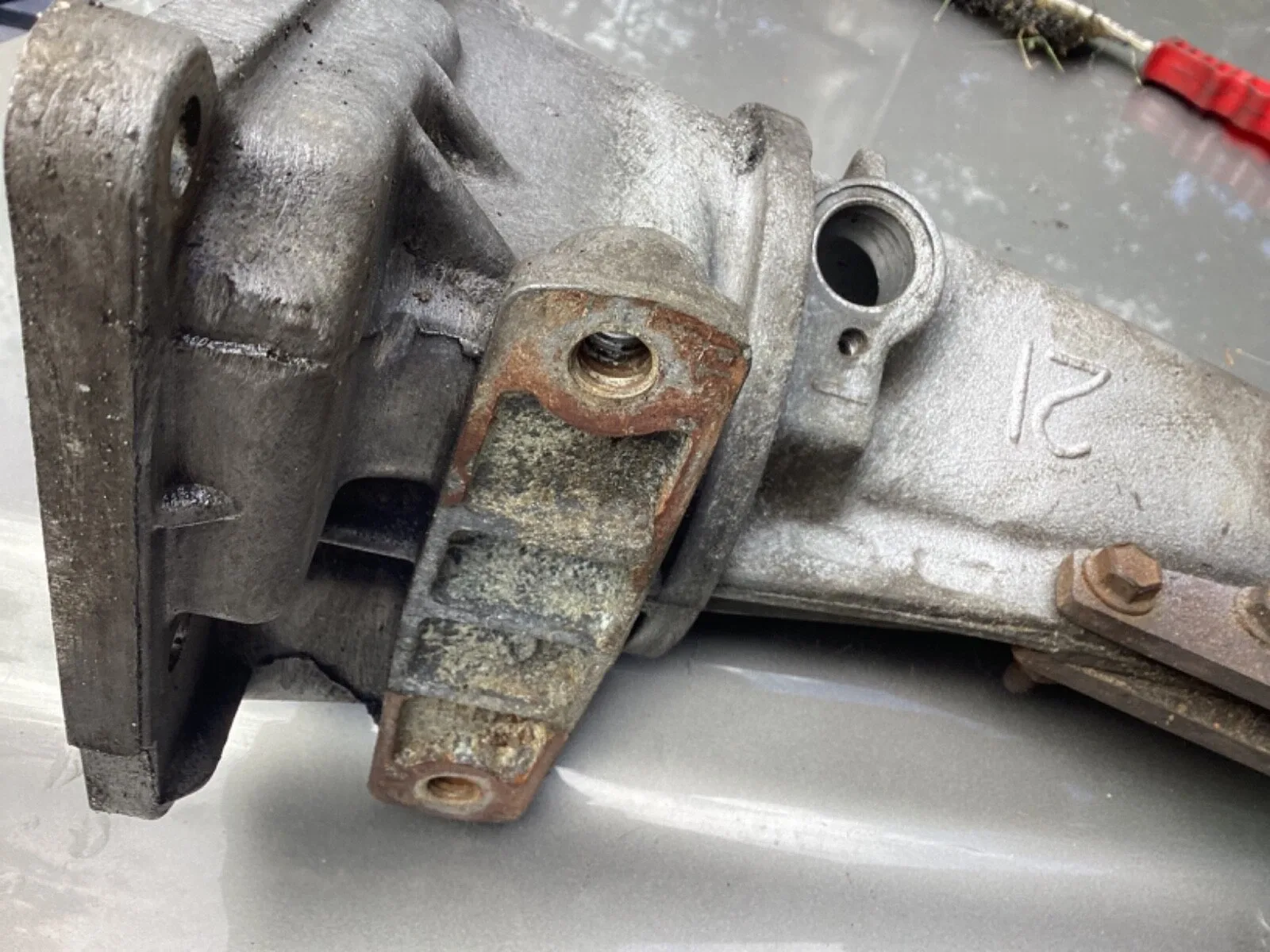Ford C4 Auto OEM Used Tail Housing Tail Extension   WITH DAMPENER  Free Shipping image 3