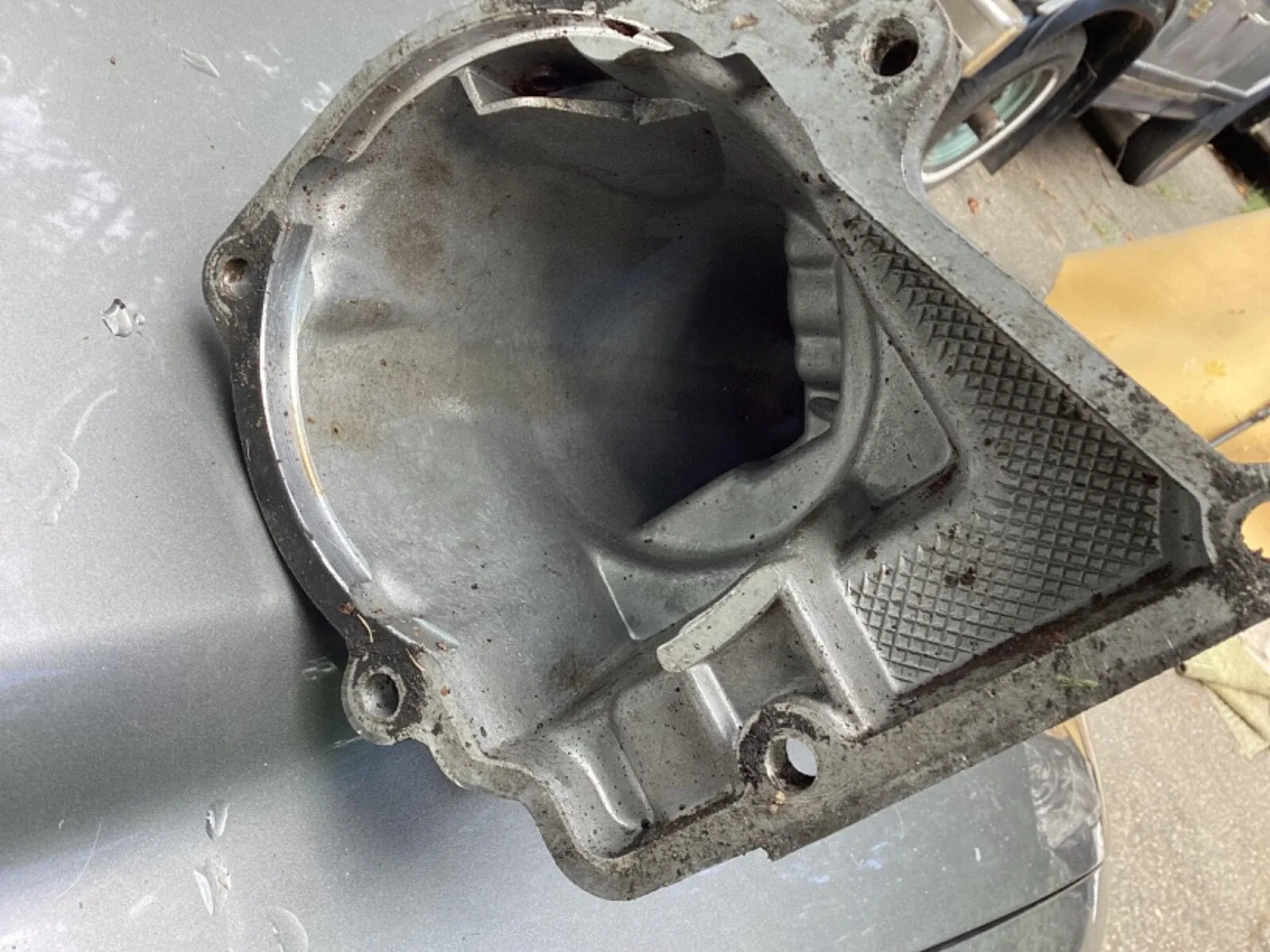 Ford C4 Auto OEM Used Tail Housing Tail Extension   WITH DAMPENER  Free Shipping image 4