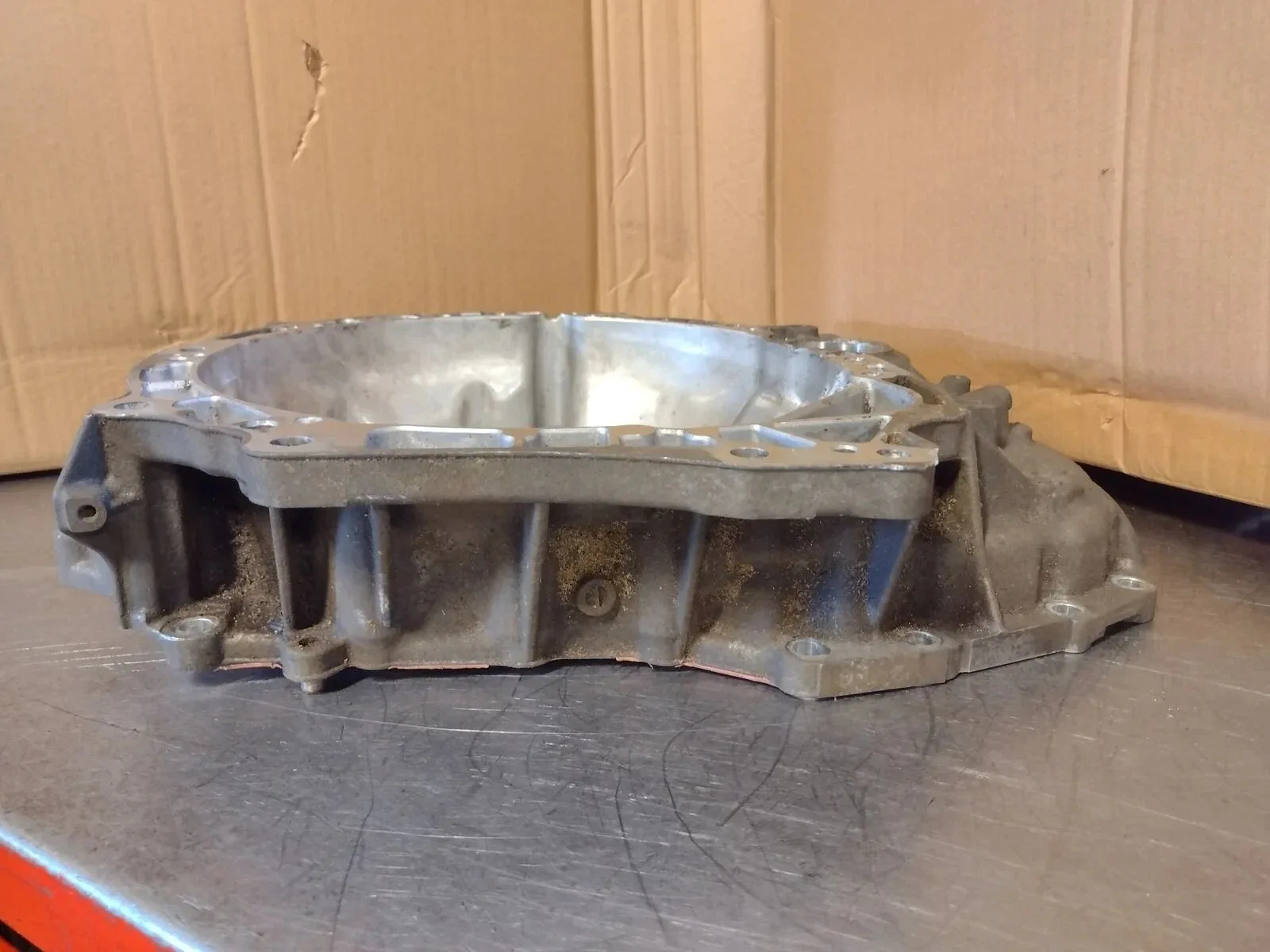 JF016E RE0F10D CVT Bell Housing Front Case 2WD Nissan Altima 2.5L Cast 28X0A image 3