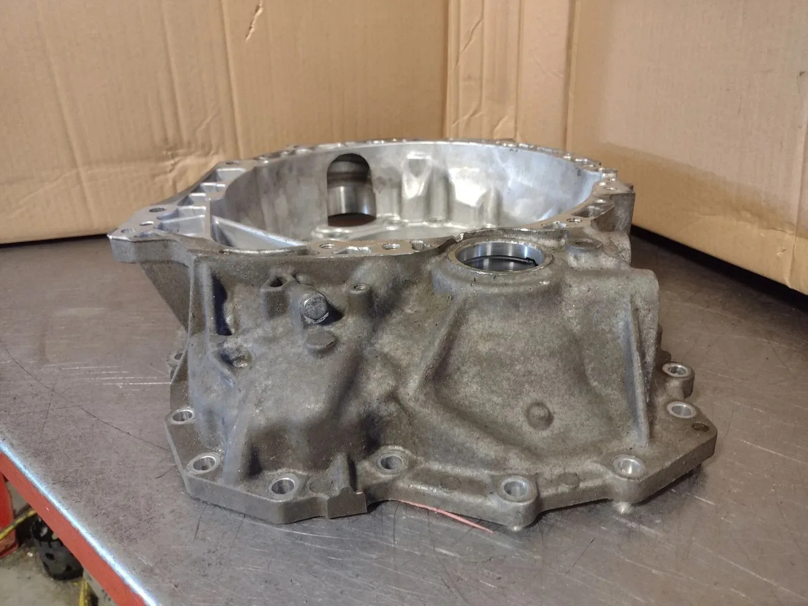 JF016E RE0F10D CVT Bell Housing Front Case 2WD Nissan Altima 2.5L Cast 28X0A image 4