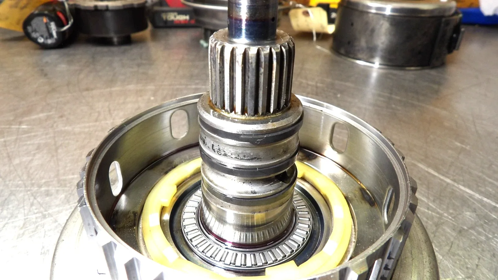 Toyota  A650E  35-50LS   Automatic Trans   " Forward Clutch Drum  "  Very Good image 3