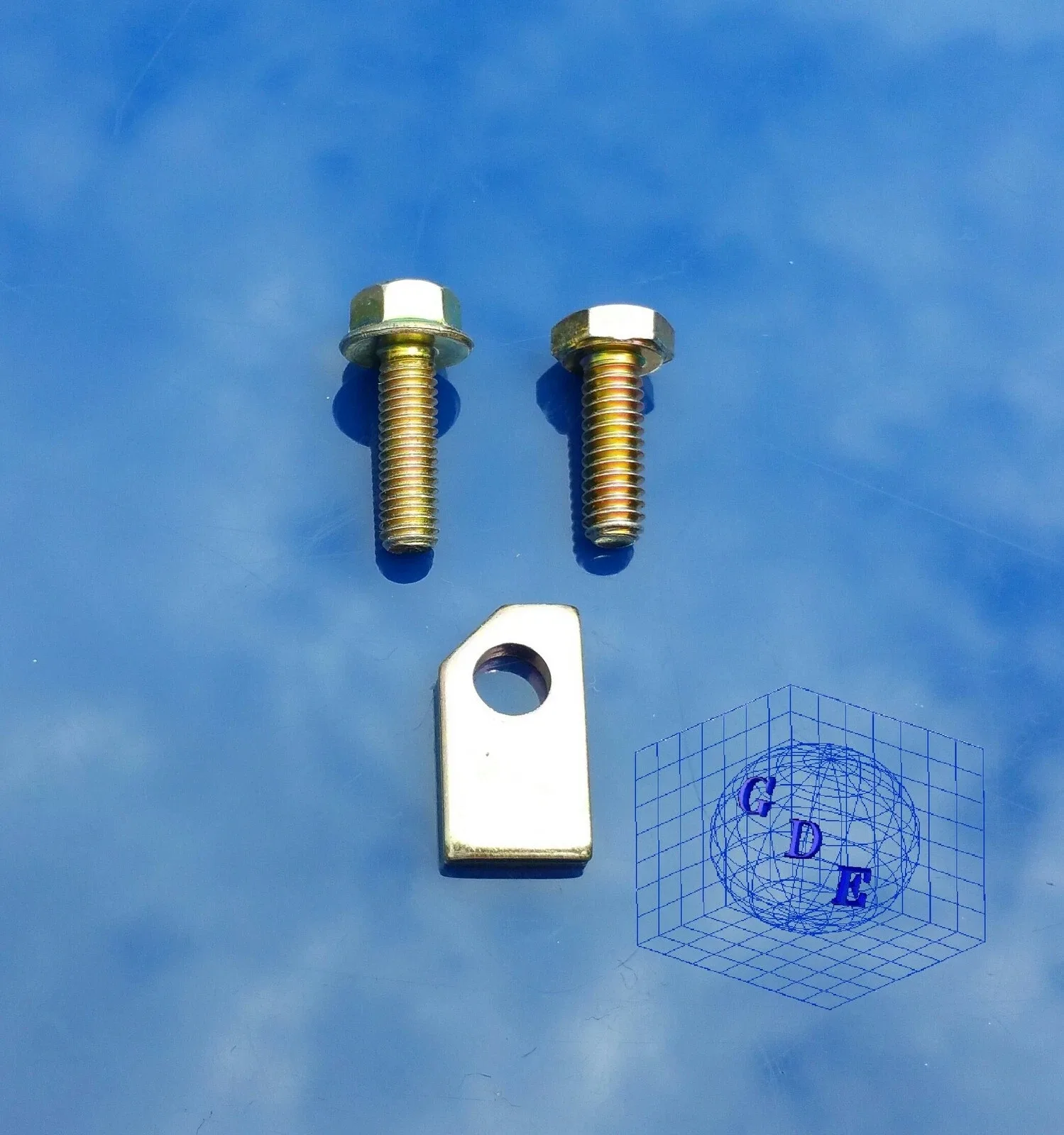 GM MUNCIE SAGINAW SUPER T10 SPEEDOMETER BULLET HOUSING (CLAMP-BRACKET &  BOLTS)