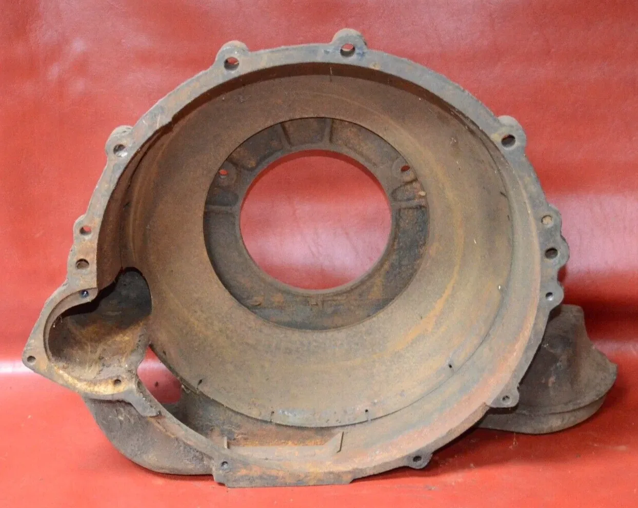 1953-54 Ford Air Cooled Bell Housing Ford-O-Matic Automatic Trans 1P-7976-C B252 image 2