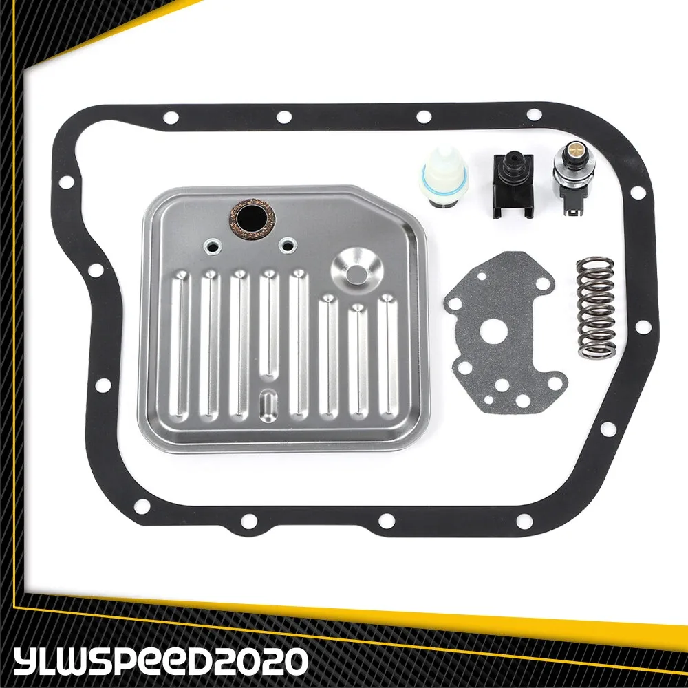 Transmission Filter Kit w/ Solenoid Sensor Fit For Dodge Ram Jeep A518 46RE 48RE