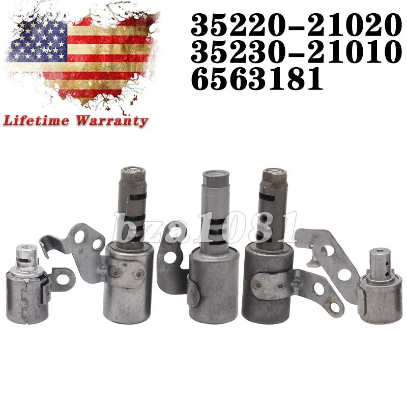 5PCS/SET Transmission Shift Solenoid For Toyota/Lexus U140E/F U240E/F 3521021010 image 3