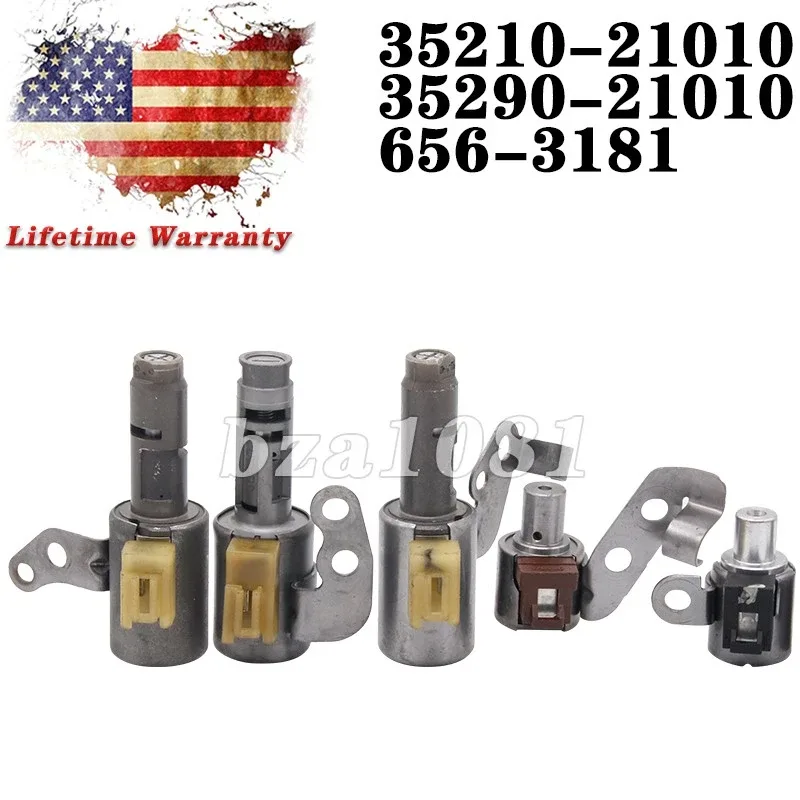 5PCS/SET Transmission Shift Solenoid For Toyota/Lexus U140E/F U240E/F 3521021010 image 4