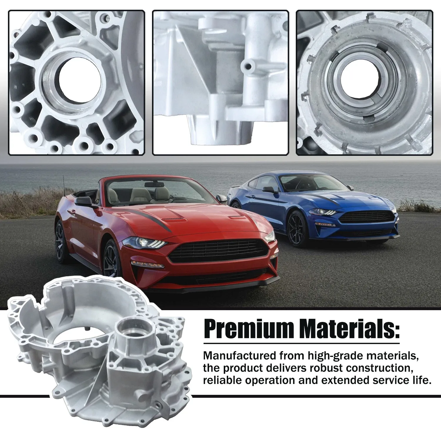 6F35 Transmission Front Cover Bell Housing for RFBB5P-7976-BB us image 2