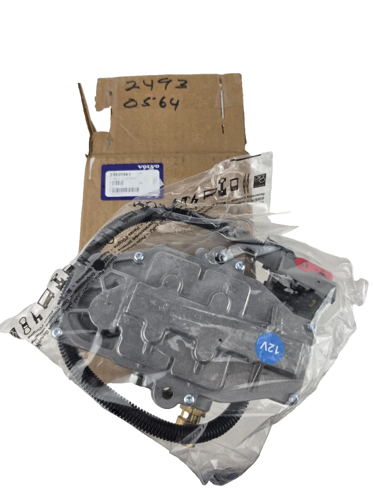 Genuine Volvo I-SHIFT Clutch Solenoid Valve 24930564 22439692