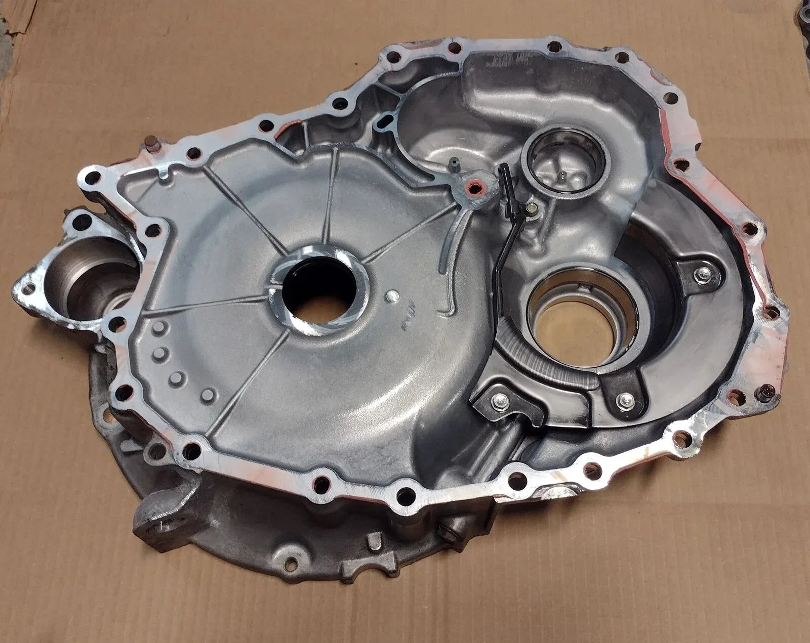 JF016E RE0F10D CVT Bell Housing Front Case AWD Nissan Rogue 2.5L Cast 28X0D image 2