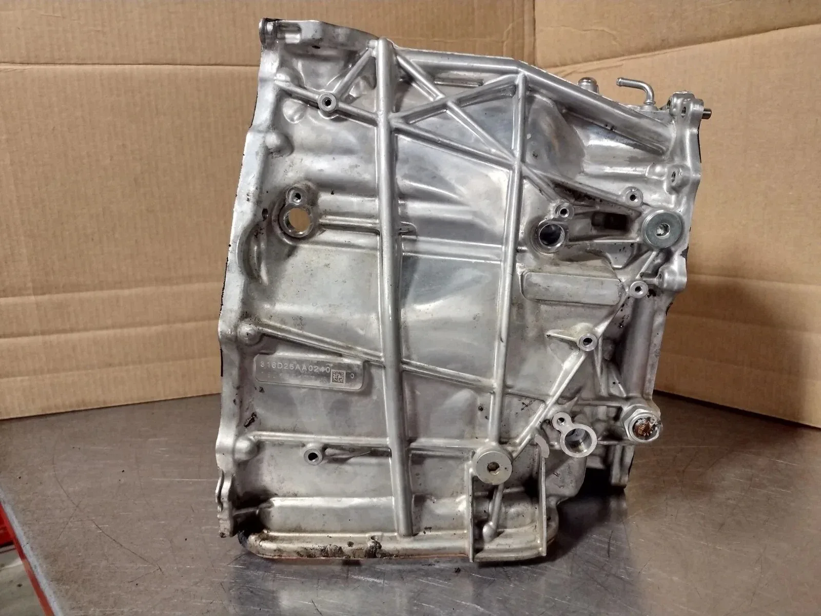 2017-2021 Subaru CVT TR580 2.0L Transmission Case Center Housing image 2