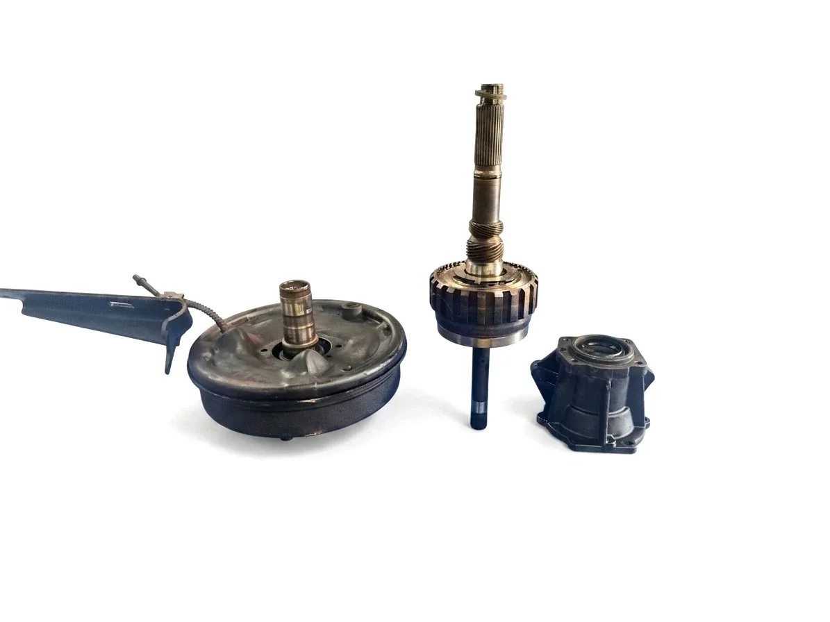 . thm400 Park Brake Drum + Extension Housing + output shaft straight  cut planet