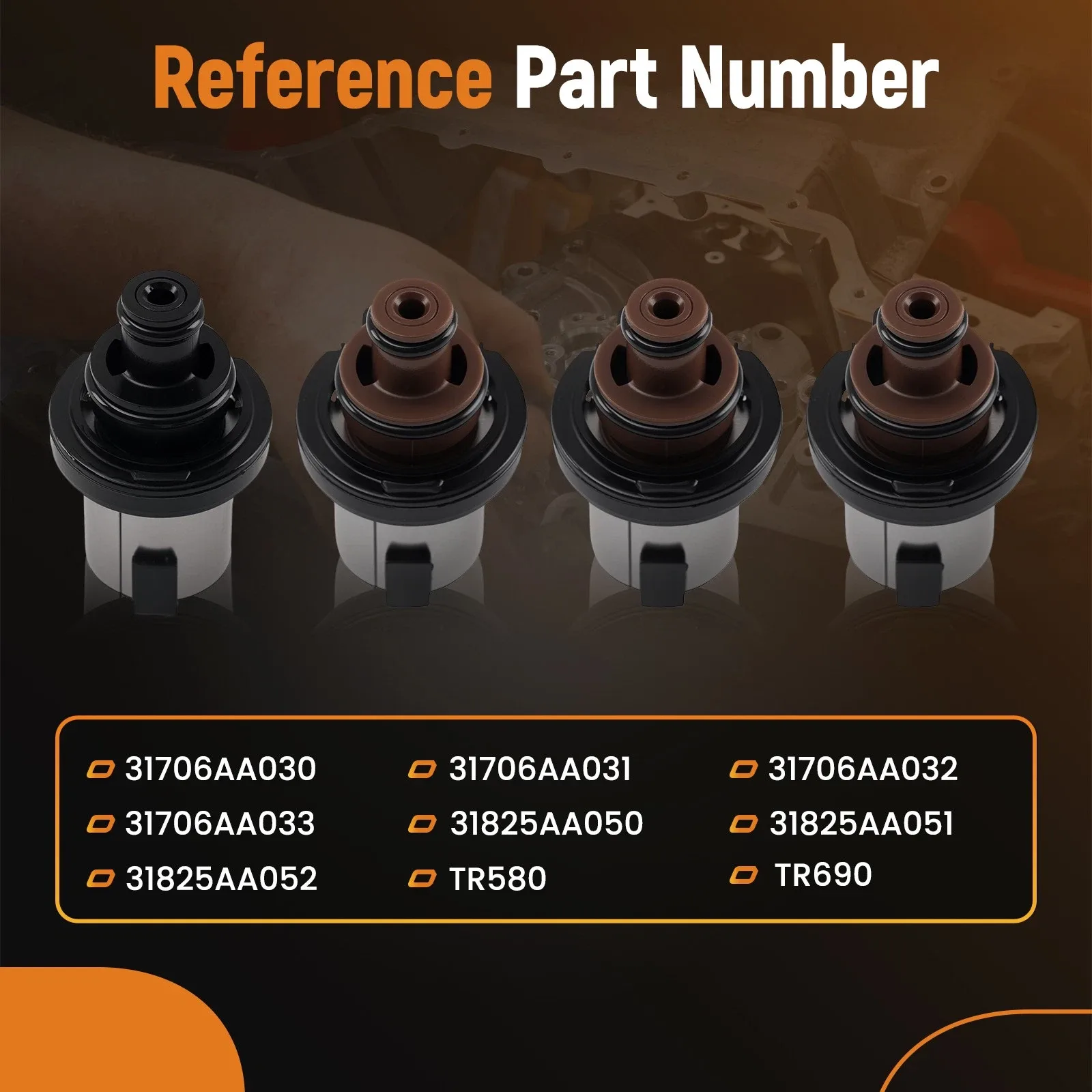AT Shift Solenoid Kit for Subaru Legacy Outback 2.5L 2010-2017 31706AA032 image 4