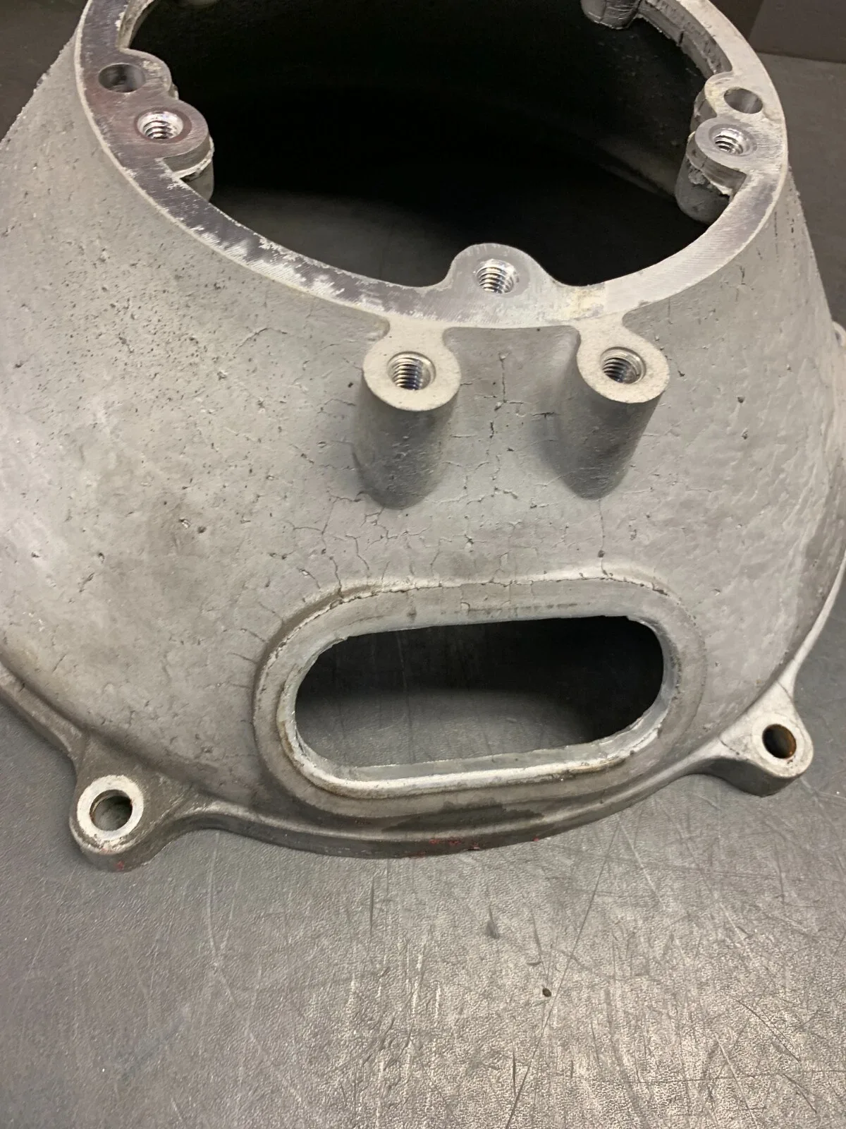2009 CORVETTE C6 OEM BELL HOUSING A/T USED image 2