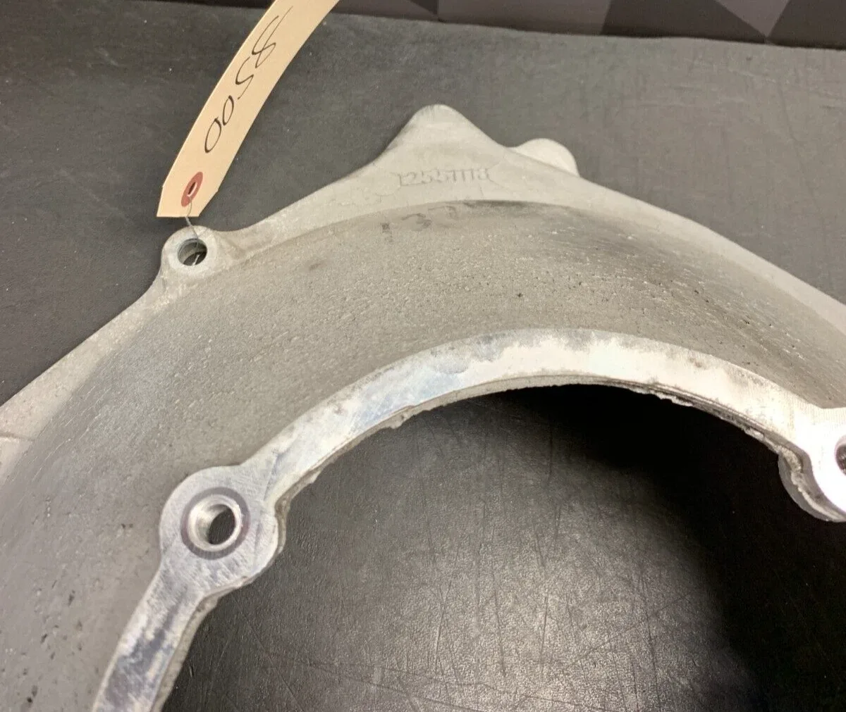 2009 CORVETTE C6 OEM BELL HOUSING A/T USED image 3