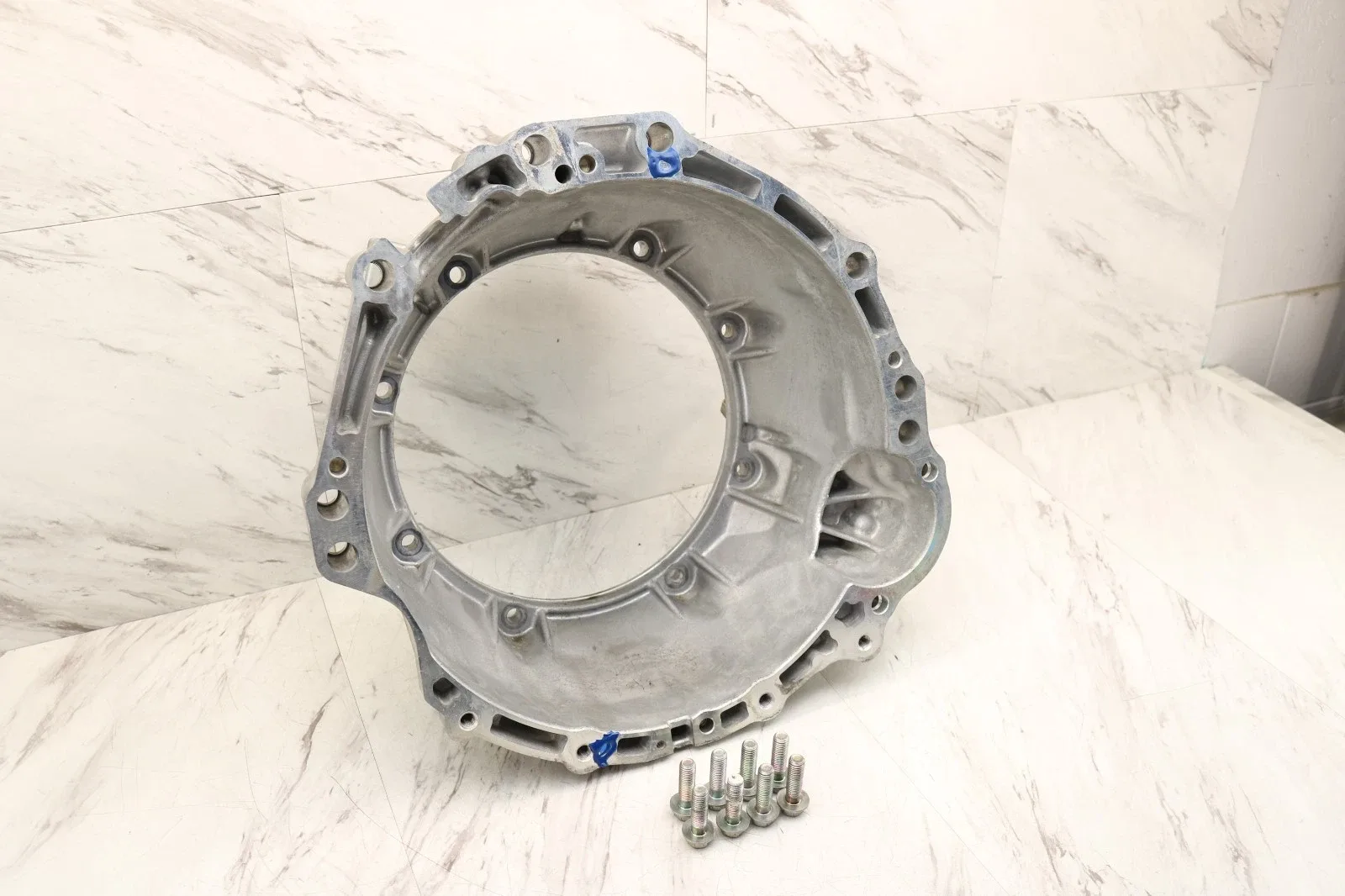 16-19 INFINITI Q50 Q60 VR30DDTT A/T TRANSMISSION BELL CONVERTER HOUSING OEM image 3