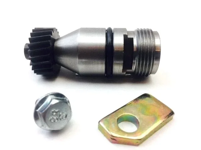 Aluminum Powerglide Speedometer Housing Bullet Bracket & 23 Tooth Driven Gear