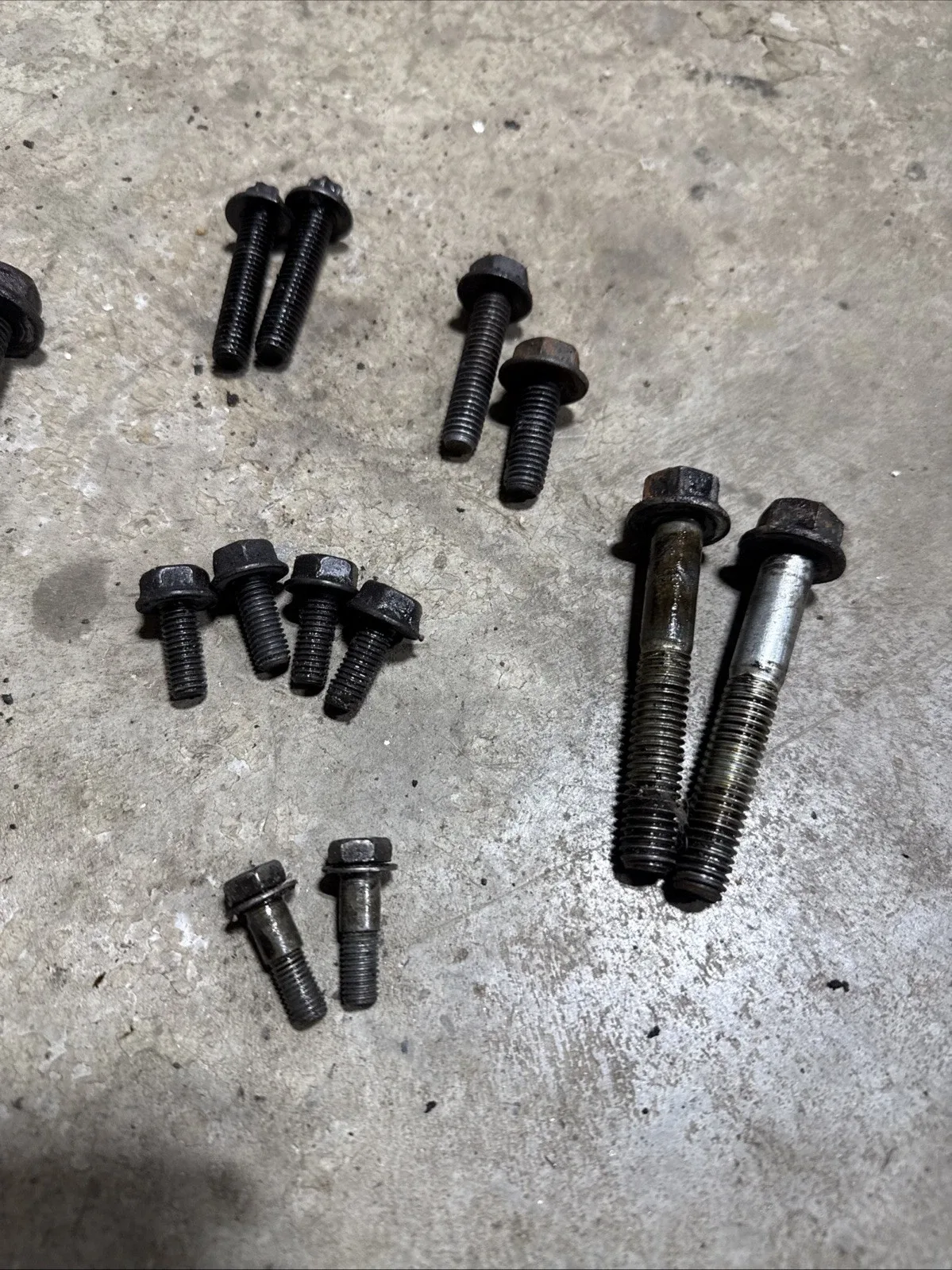 Jeep Cherokee XJ 87-01 AW4 Auto Trans Bell Housing Engine Mounting Bolts (BLK98) image 4