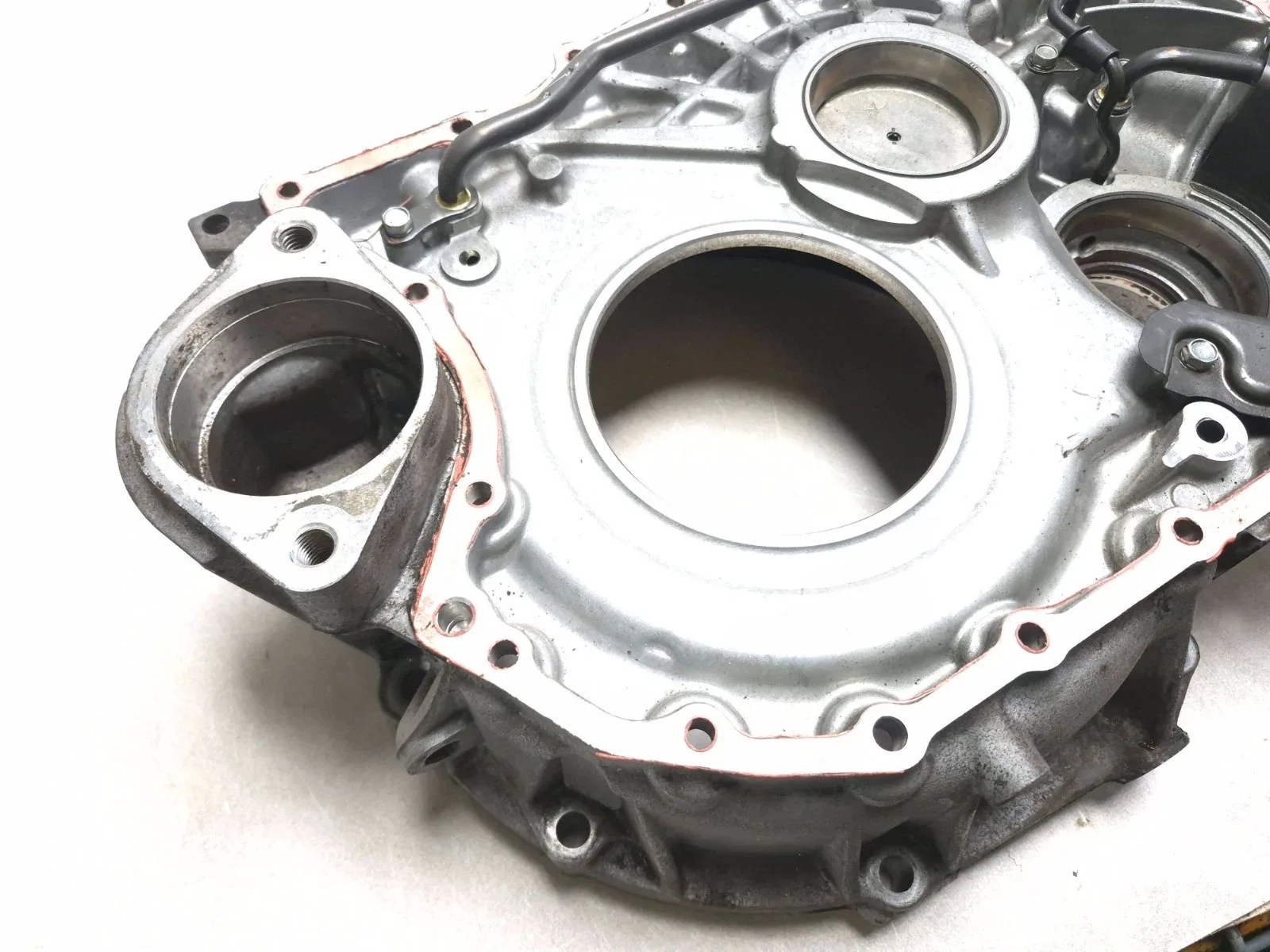 2011 Volkswagen Tiguan Automatic Transmission Bell Housing 09M321107C OEM✅ image 4