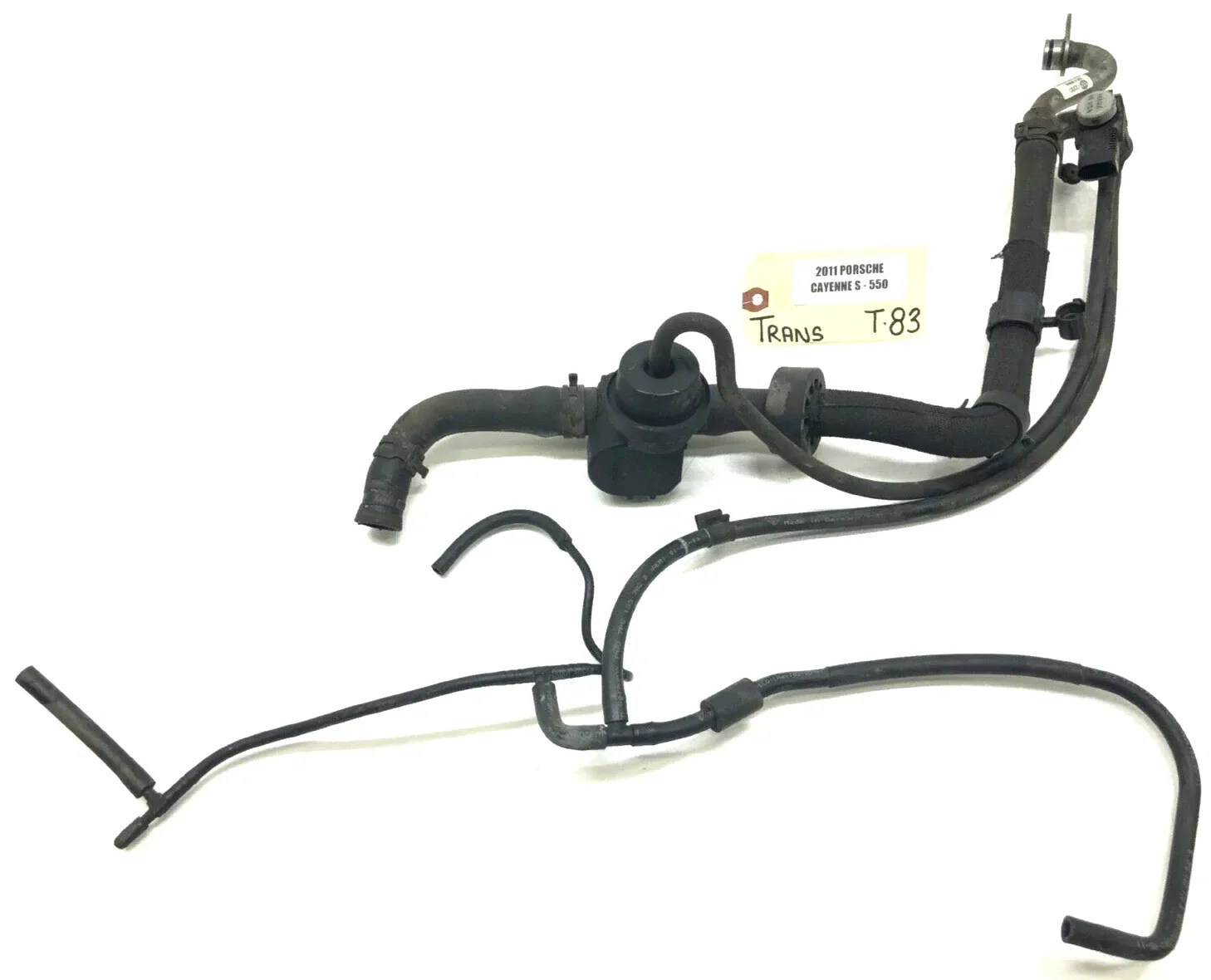 2011-2018 PORSCHE CAYENNE S TRANSMISSION COOLING PIPE TUBE HOSE OEM.
