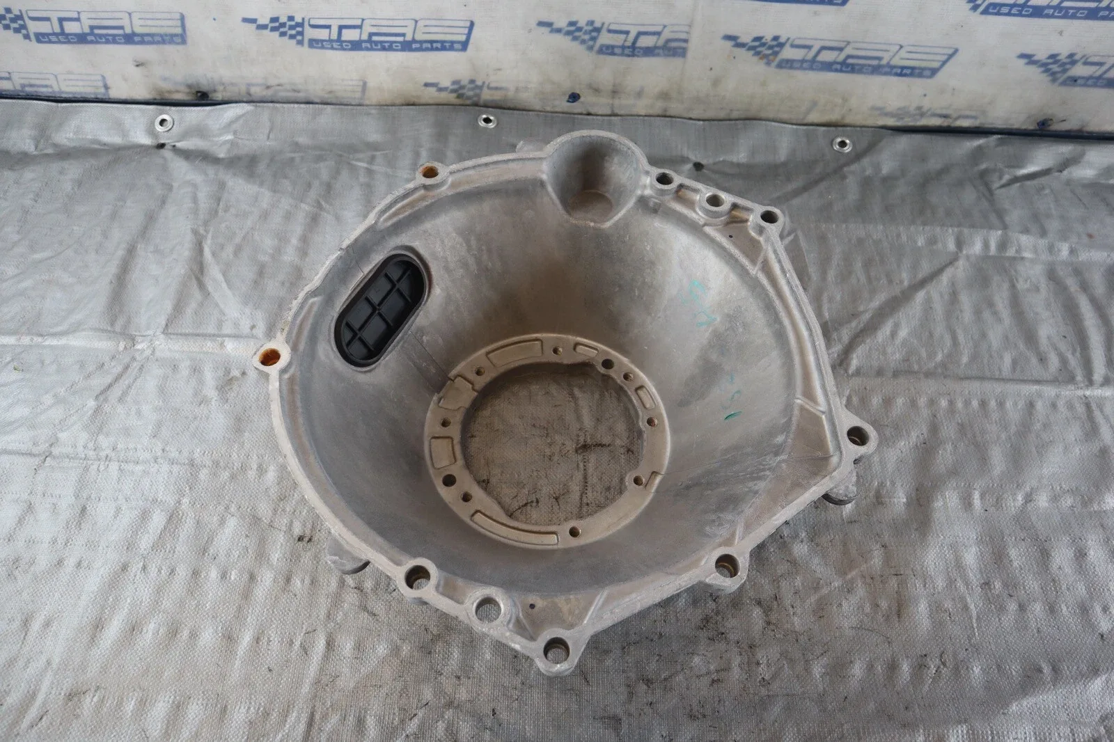 2016 CHEVROLET CORVETTE Z06 2LZ LT4 6.2L OEM ENGINE TRANS BELT HOUSING ASSY#1591 image 4