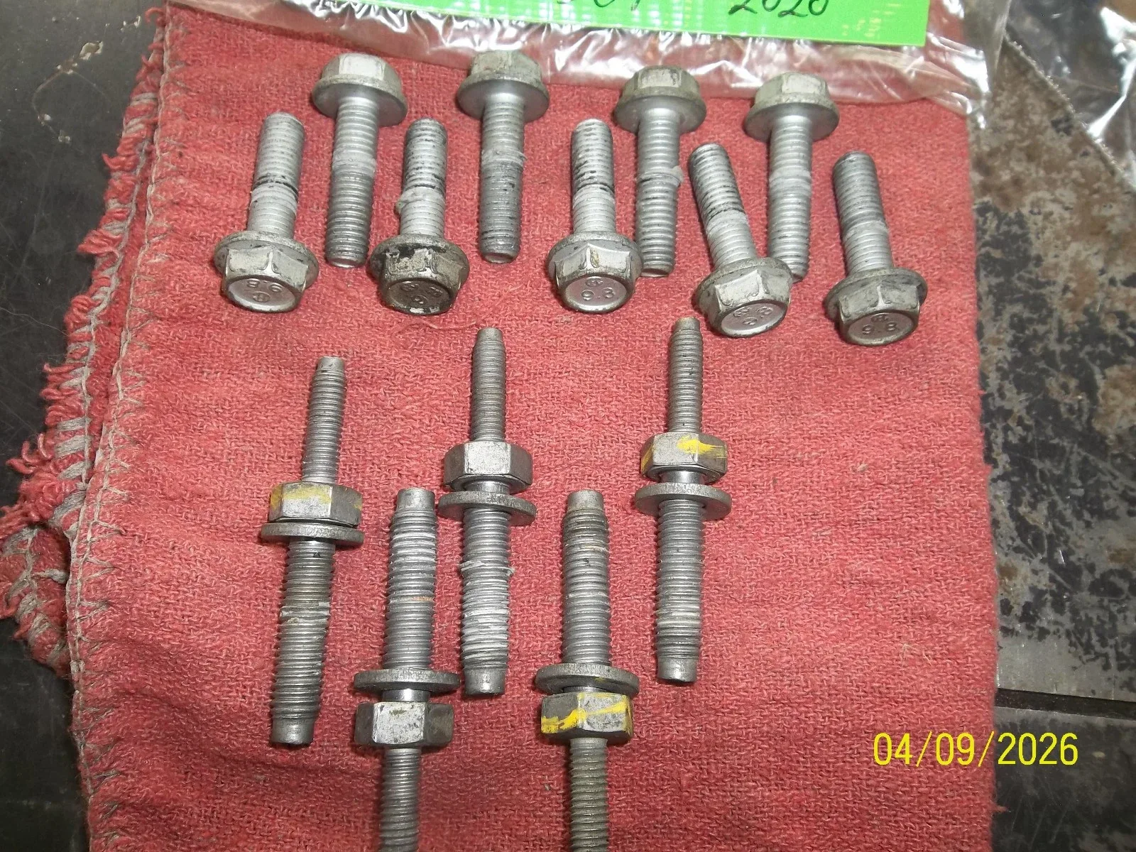 Ford 8F35 transmission bell housing case to main transmission case fasteners image 3