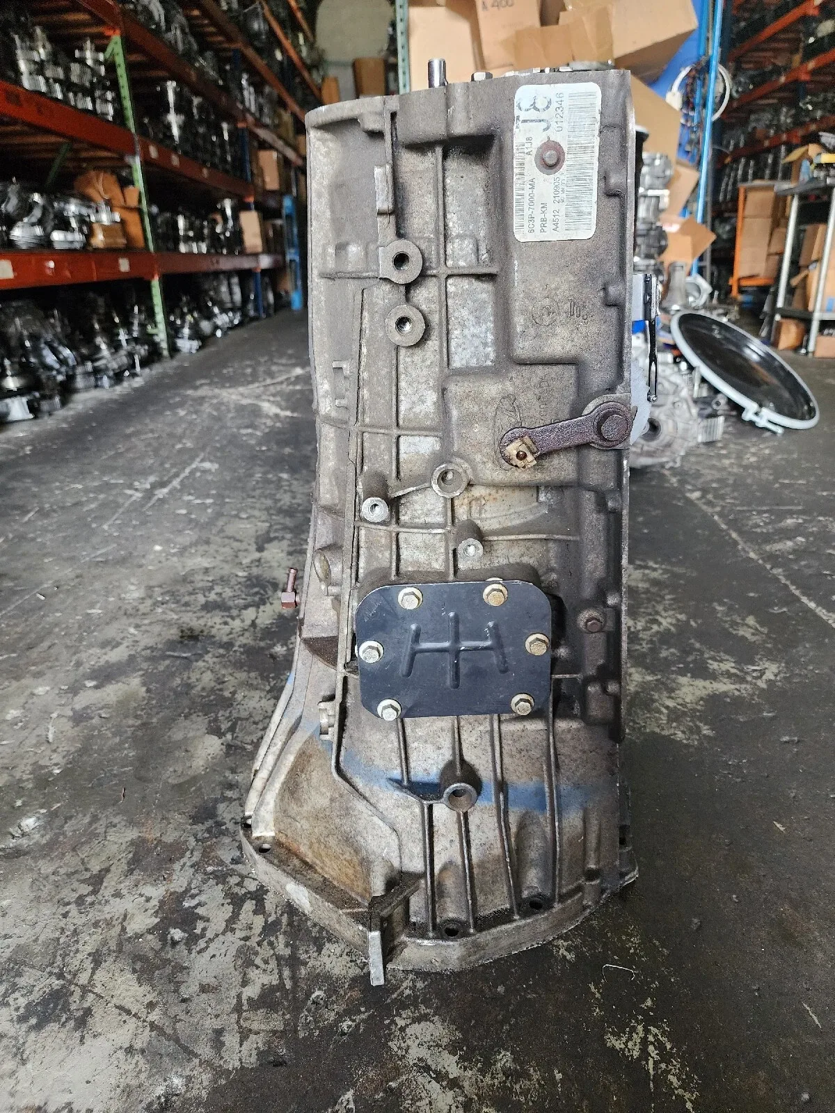 5R110W TRANSMISSION CASE WITH PTO FORD SUPER DUTY HOUSING OEM