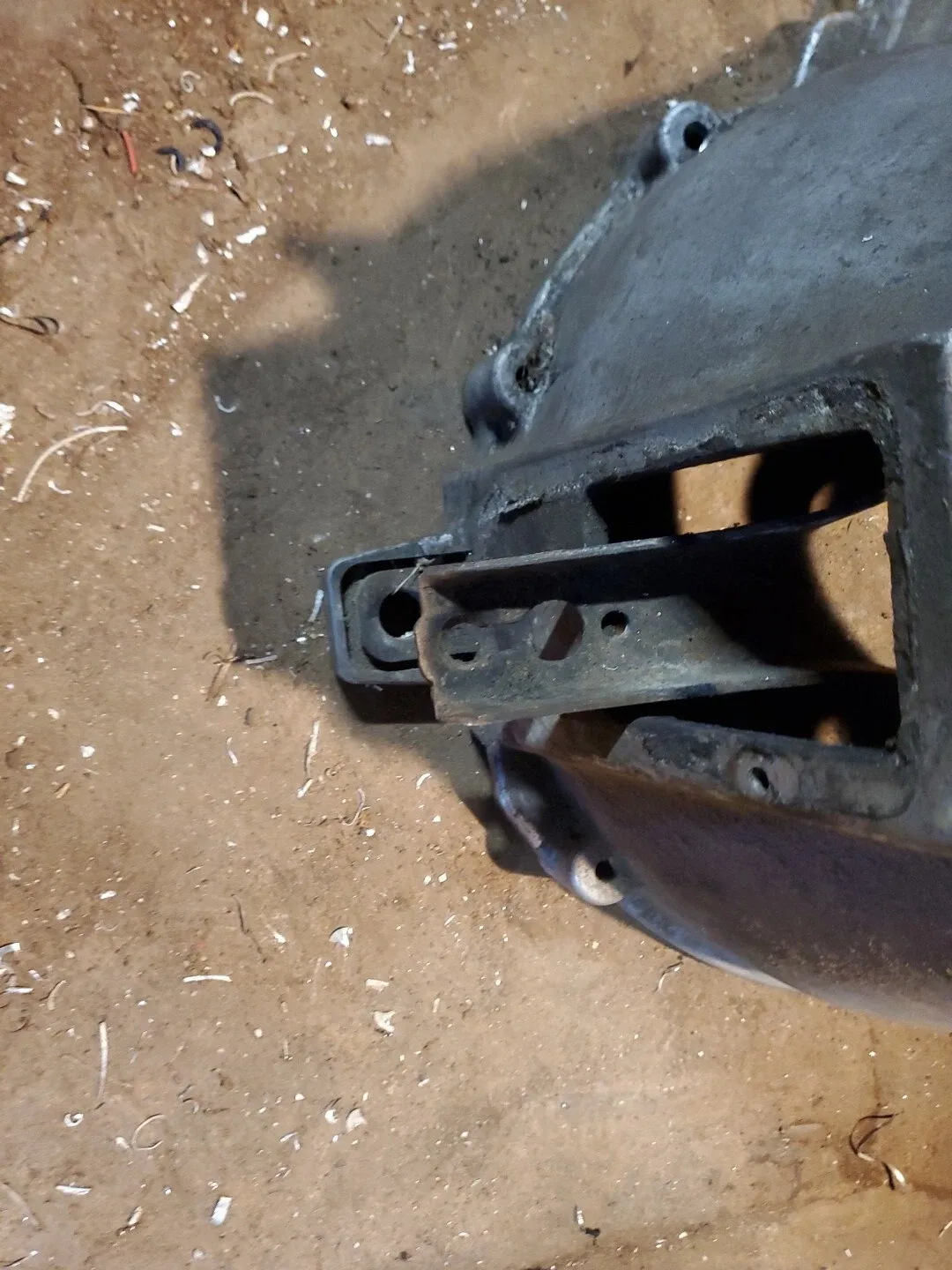 Bell Housing + Fork XR4Ti Manual Transmission Fits 85-89 MERKUR 86BB-7500-AA image 3
