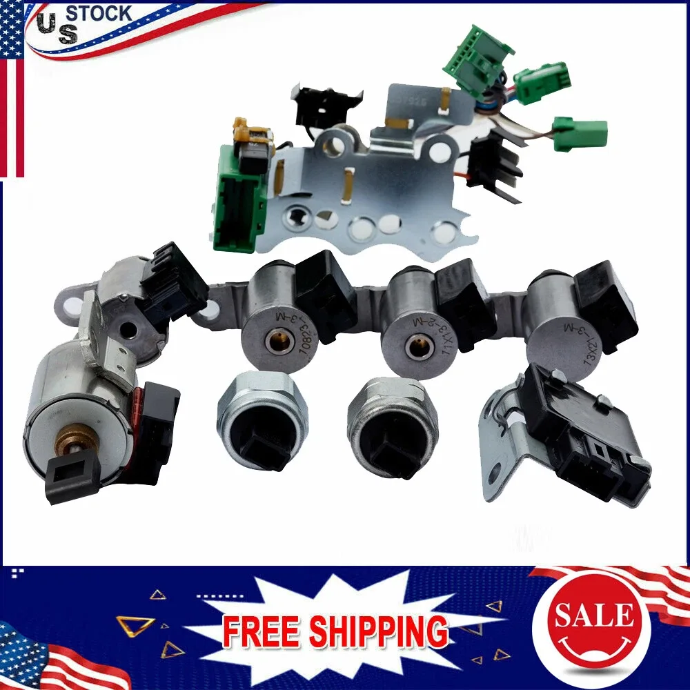 9PCS JF011E RE0F10A Valve Body Solenoid For Jeep Patriot Compass  2007-2017