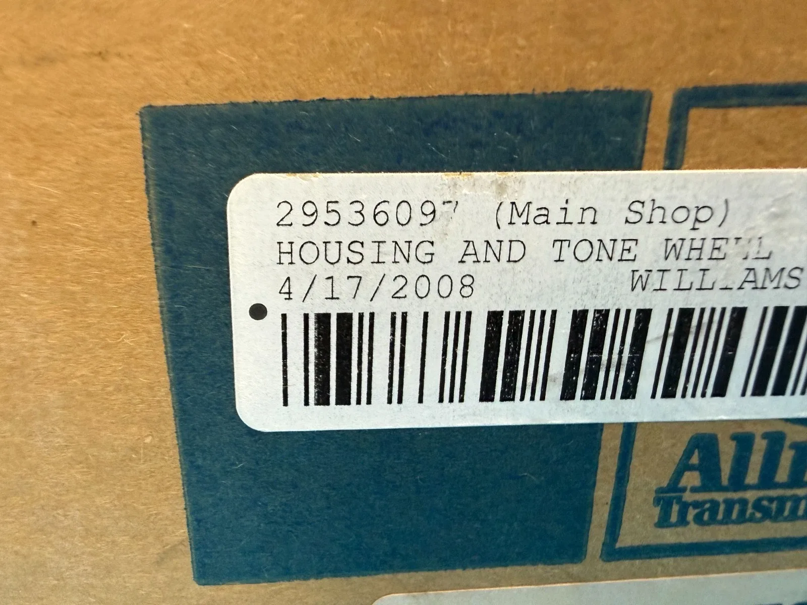 Genuine Allison Transmission 29536097 Housing and Tone Wheel Assembly image 3