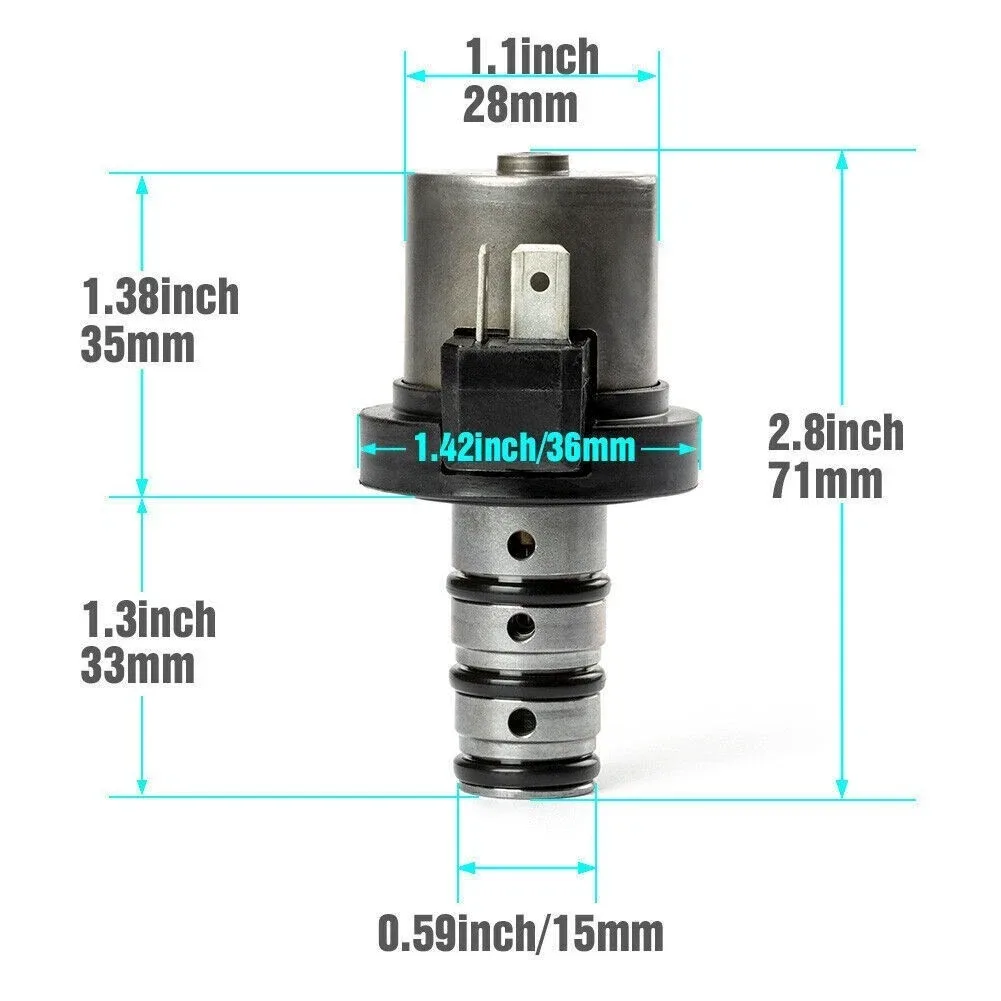 Shift Solenoid Kit for Hyundai / Kia / Mitsubishi 5-Speed Transmissions F4A41 F4A42 F4A51 image 4