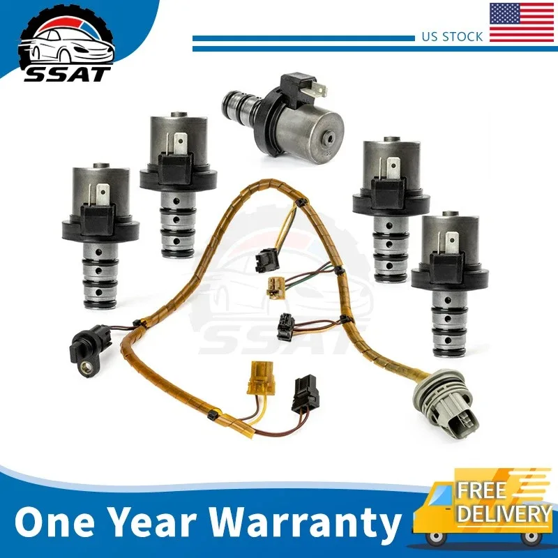 Shift Solenoid Kit for Hyundai / Kia / Mitsubishi 5-Speed Transmissions F4A41 F4A42 F4A51