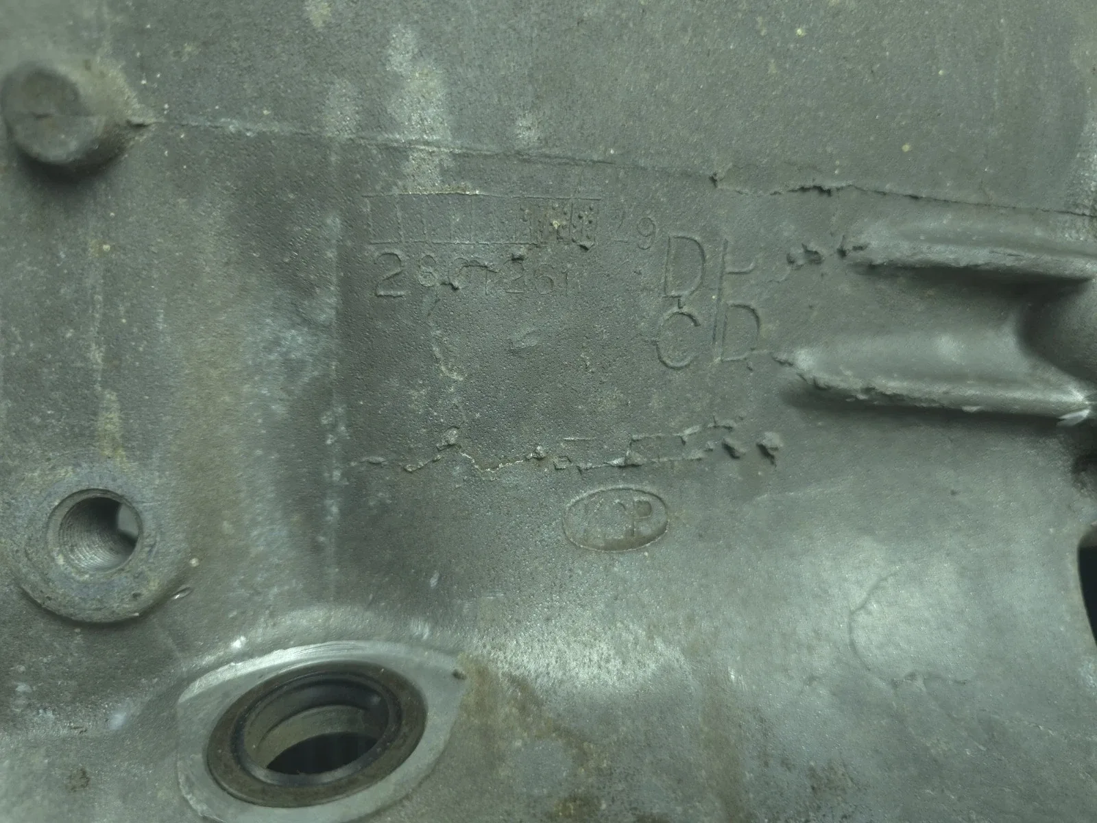 MOPAR 727 A-727-A TORQUEFLITE AUTOMATIC TRANSMISSION EMPTY CASE 280 OEM image 2