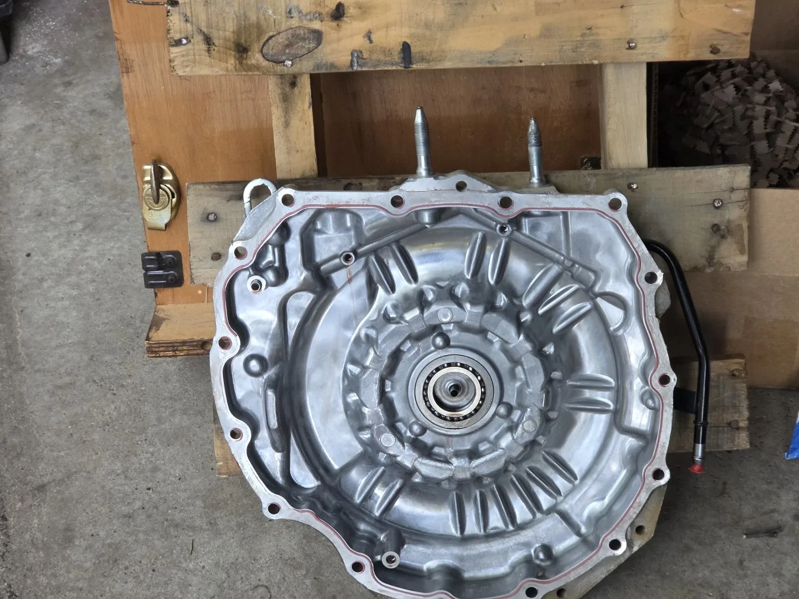2022 HONDA ACCORD HYBRID TOURING 2.0L TRANSMISSION SIDE COVER image 2