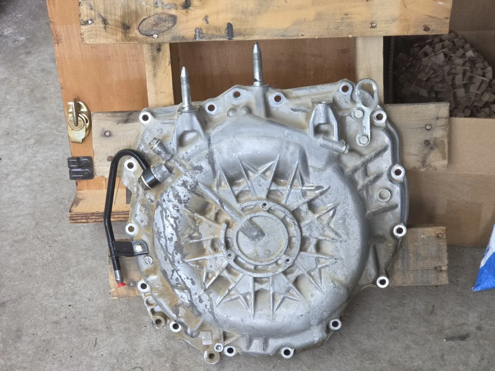 2022 HONDA ACCORD HYBRID TOURING 2.0L TRANSMISSION SIDE COVER image 4