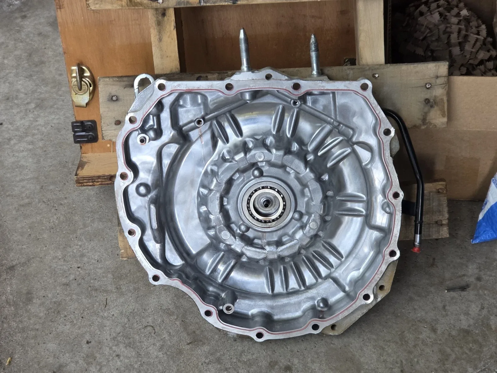 2022 HONDA ACCORD HYBRID TOURING 2.0L TRANSMISSION SIDE COVER