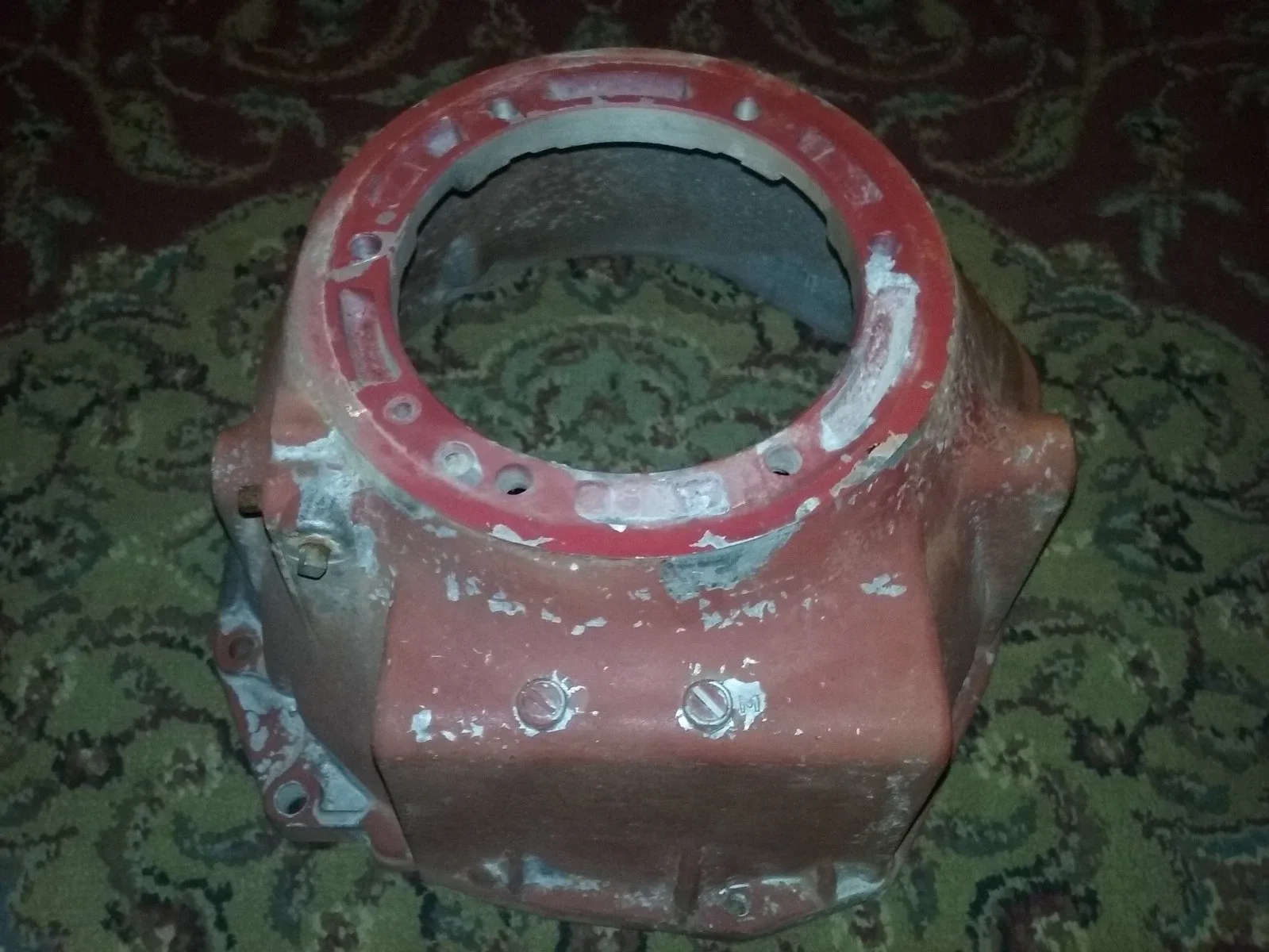 BELL HOUSING L-3N71-B Auto Transmission bellhousing Mitsubishi Isuzu Nissan red image 2