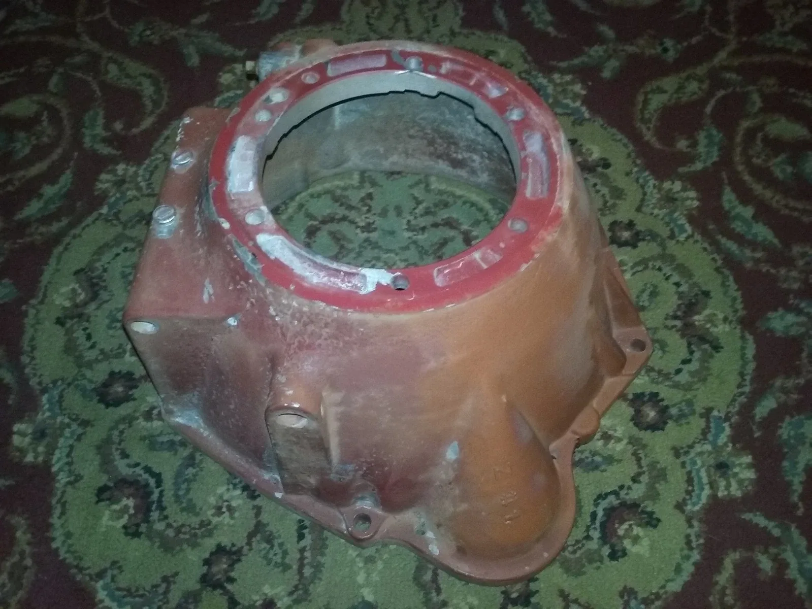 BELL HOUSING L-3N71-B Auto Transmission bellhousing Mitsubishi Isuzu Nissan red image 3