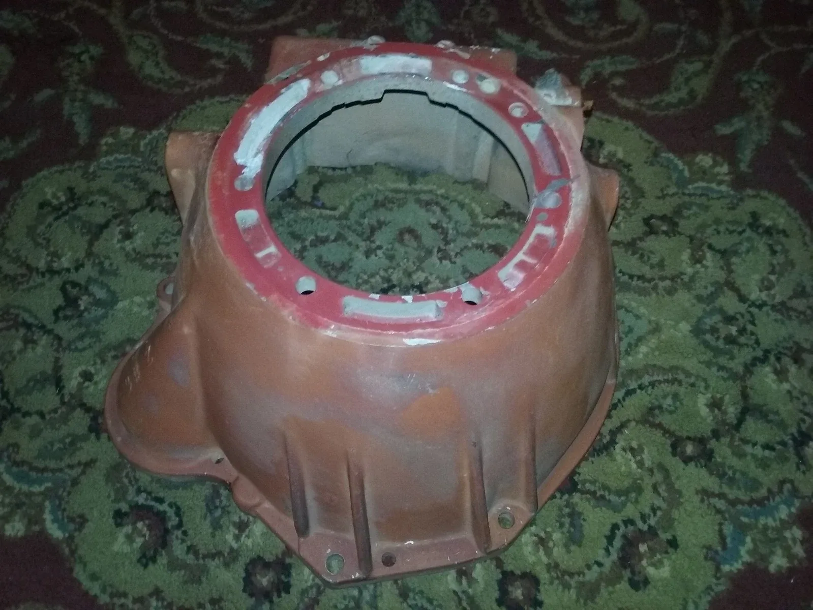 BELL HOUSING L-3N71-B Auto Transmission bellhousing Mitsubishi Isuzu Nissan red image 4