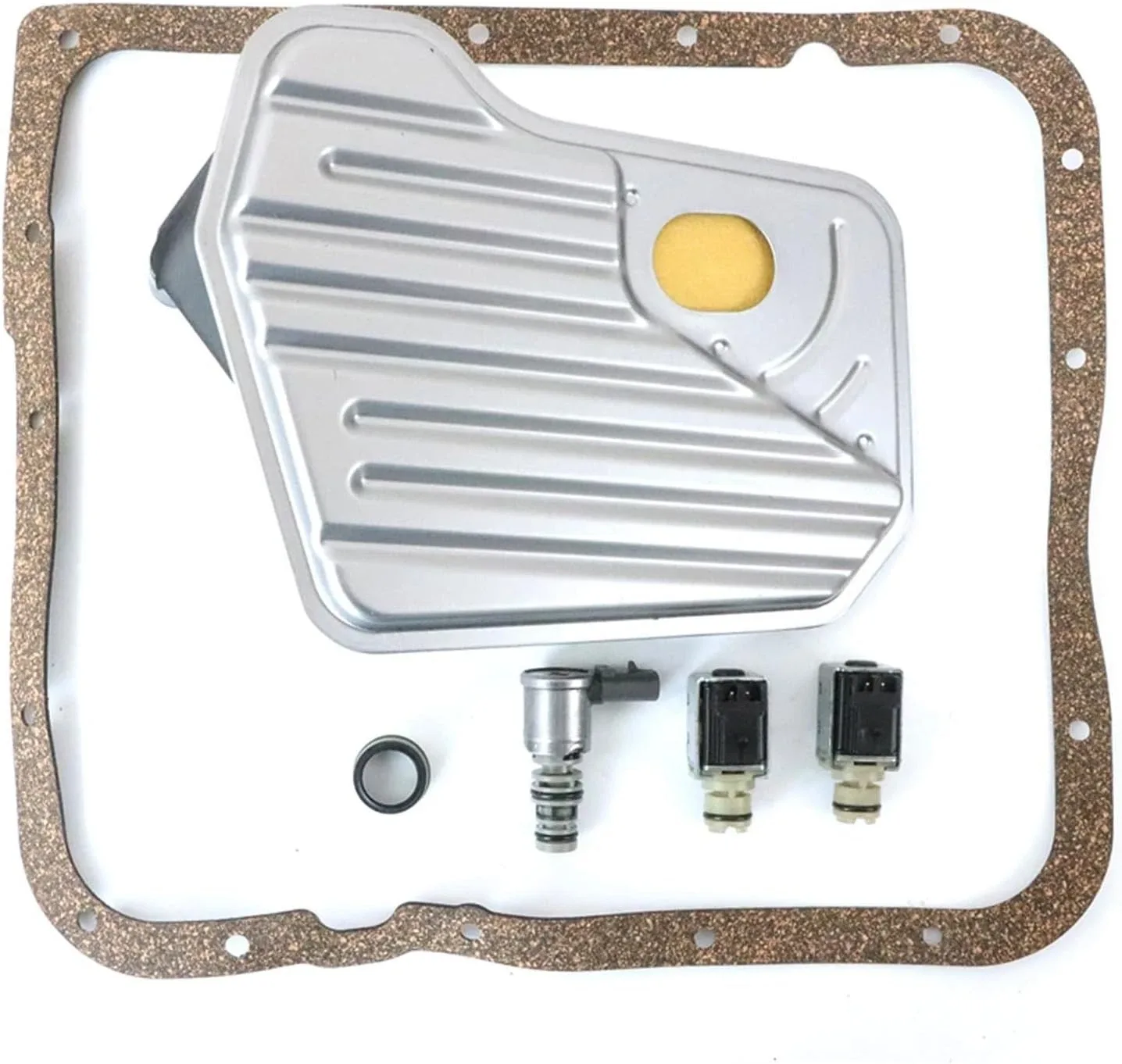 Transmission Shift Solenoid Filter Kit for 1993-97 4T65E 4L60E Trans - TCC & ... image 4