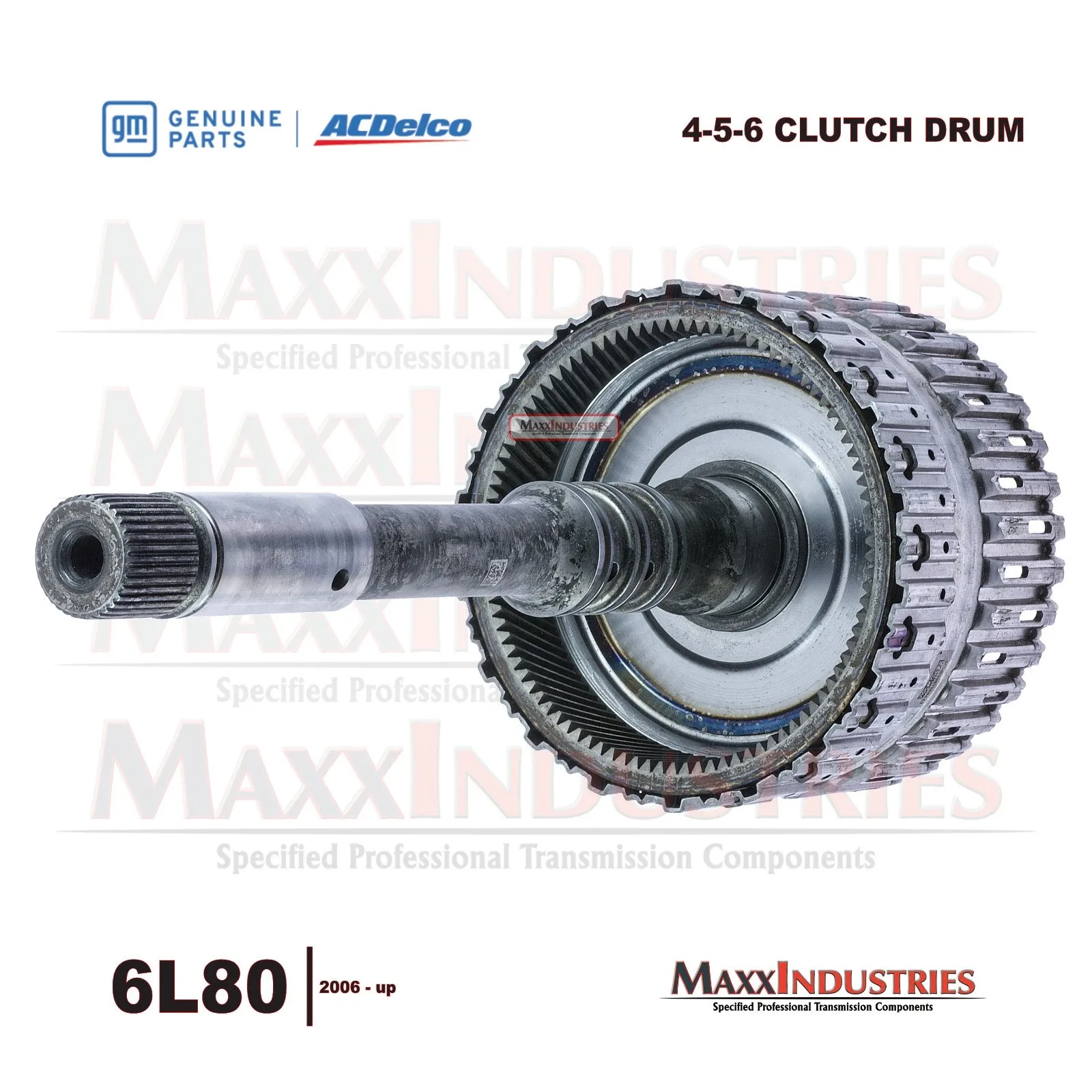 6L80 Transmissi​on Drum with Input Shaft 4-5-6 Clutch NEW Genuine GM OEM image 2