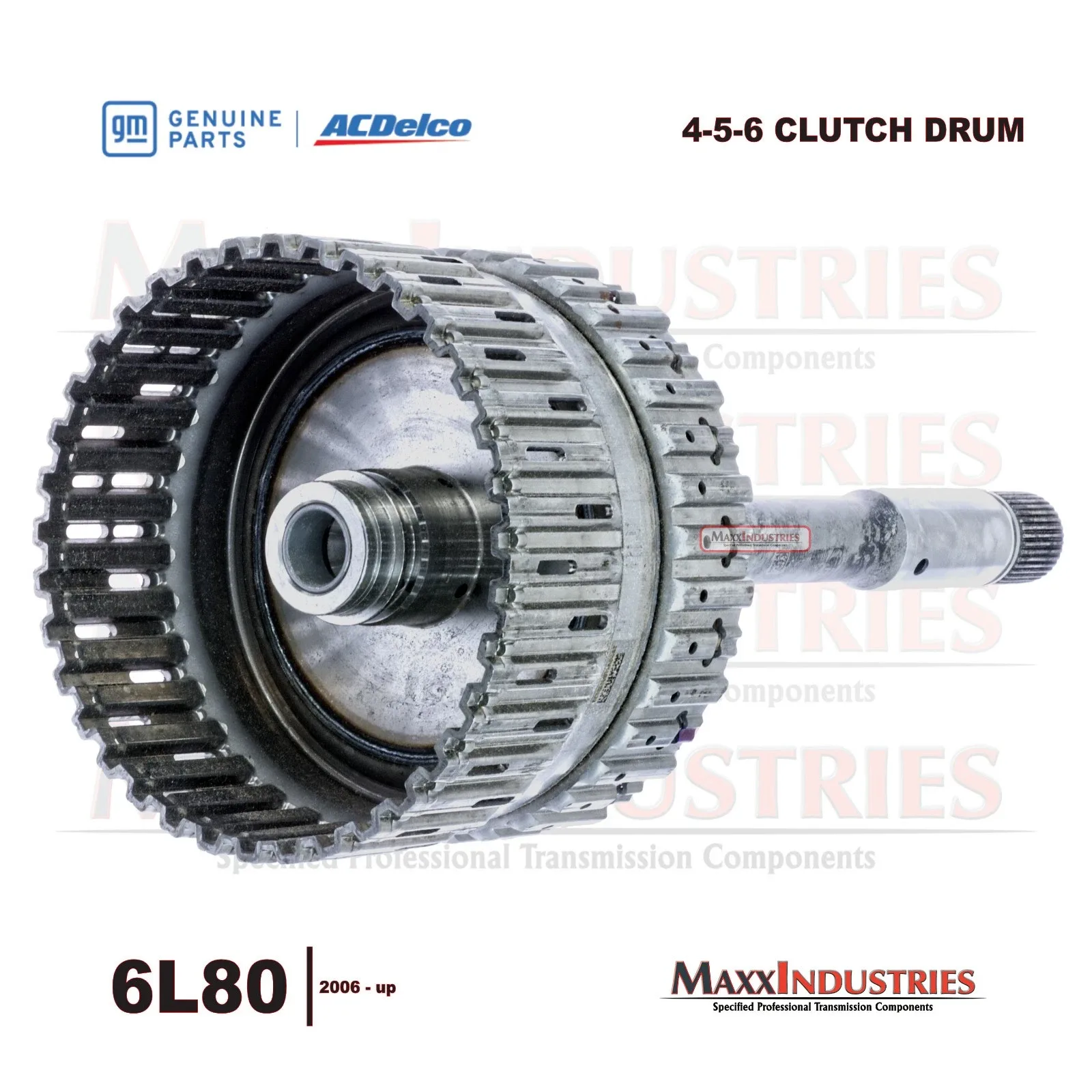 6L80 Transmissi​on Drum with Input Shaft 4-5-6 Clutch NEW Genuine GM OEM image 3