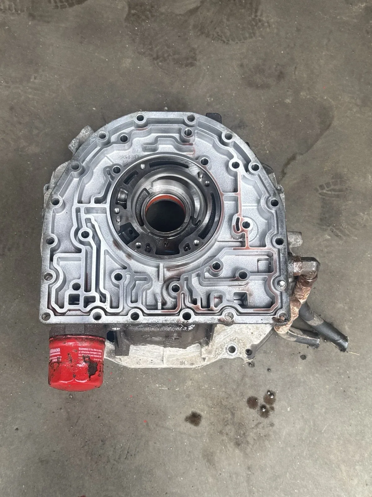 2008-UP GM CHEVY ALLISON LMM TRANSMISSION BELL HOUSING image 4
