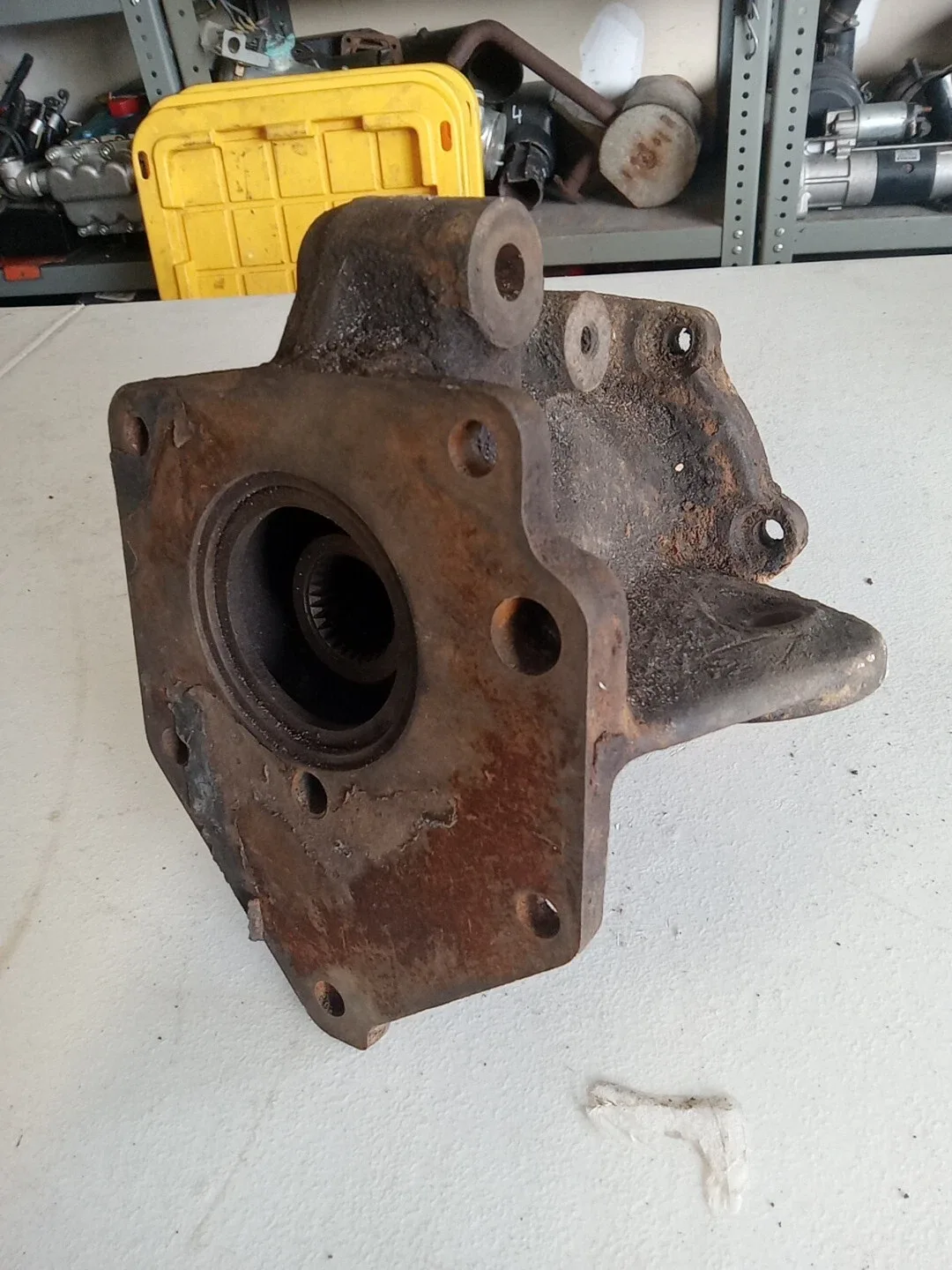 1966 Early Ford Bronco Adapter Housing image 3
