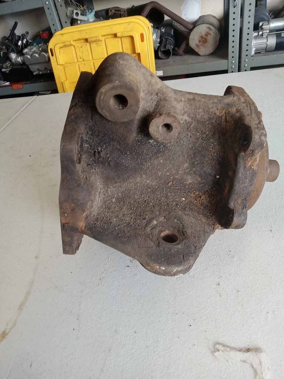 1966 Early Ford Bronco Adapter Housing image 4