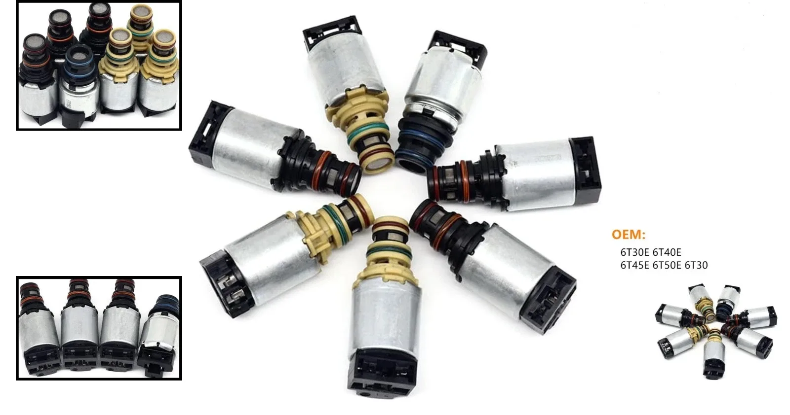 Automatic Transmission Solenoid Kit 6T40 6T45 6T30 6T35 for Chevy Malibu Buic... image 2