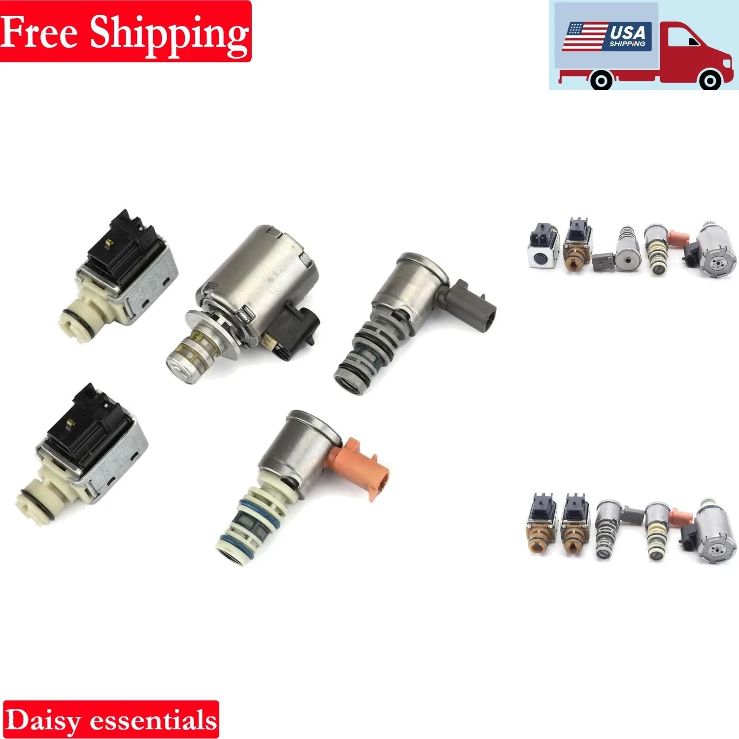 2003+ Chevy 4L65E Transmission Solenoid Kit (5PCS)