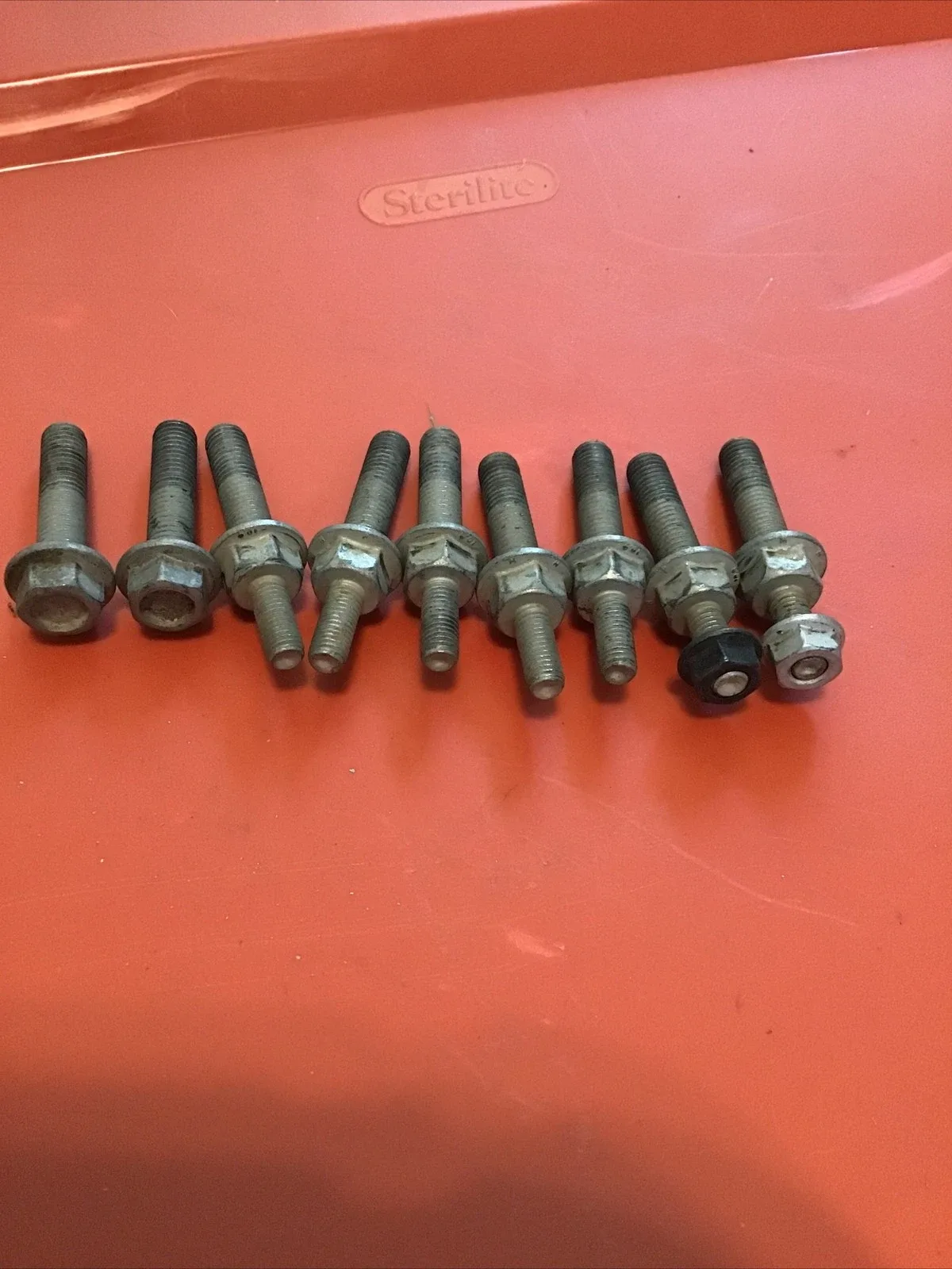 14-19 2017 Chevy Silverado 2500 Allison BELL HOUSING BOLTS OEM image 4