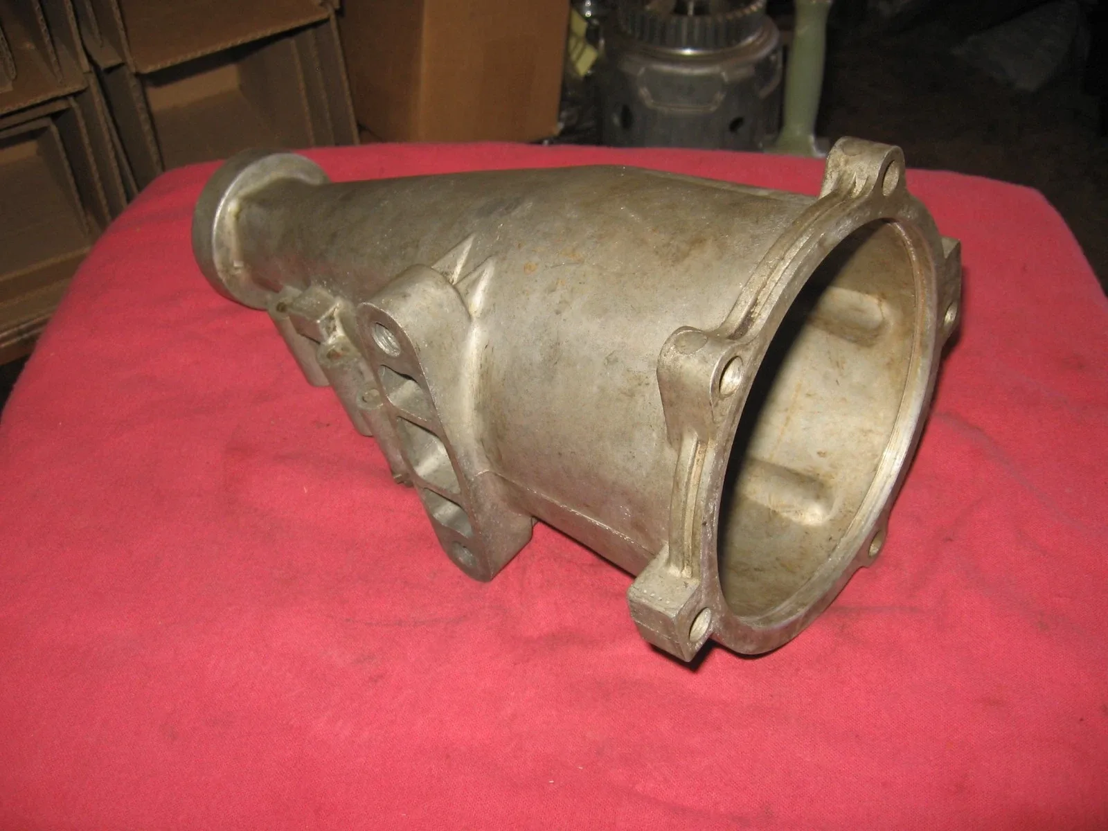 OEM GM 1963 CORVETTE 63 VETTE ALUMINUM POWERGLIDE TRANSMISSION 11" TAIL HOUSING image 3